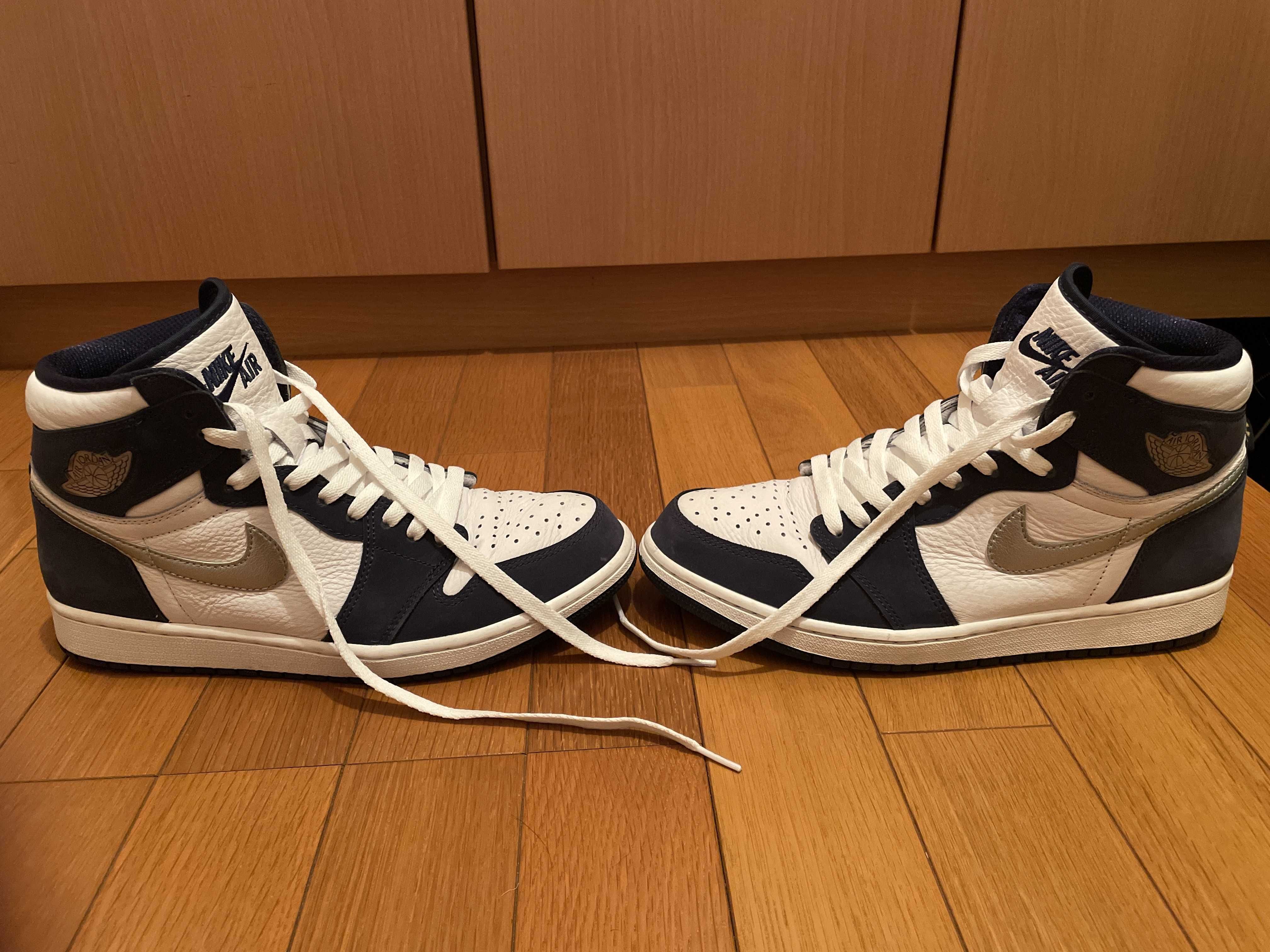 Nike Air Jordan 1 High OG CO.JP "White/Midnight Navy" (2020)(ブリーフケースなし)