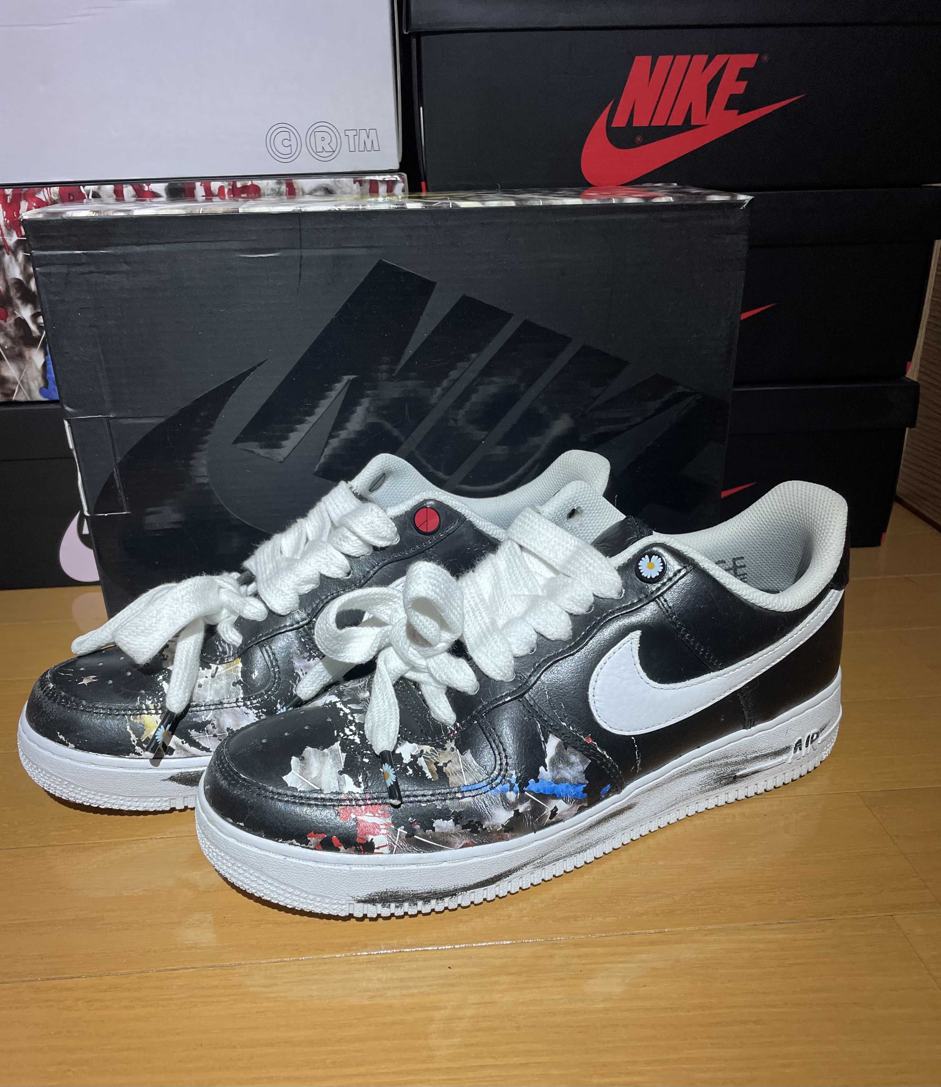 PEACEMINUSONE × Nike Air Force 1 Low Para Noise "Black" / G-DRAGON