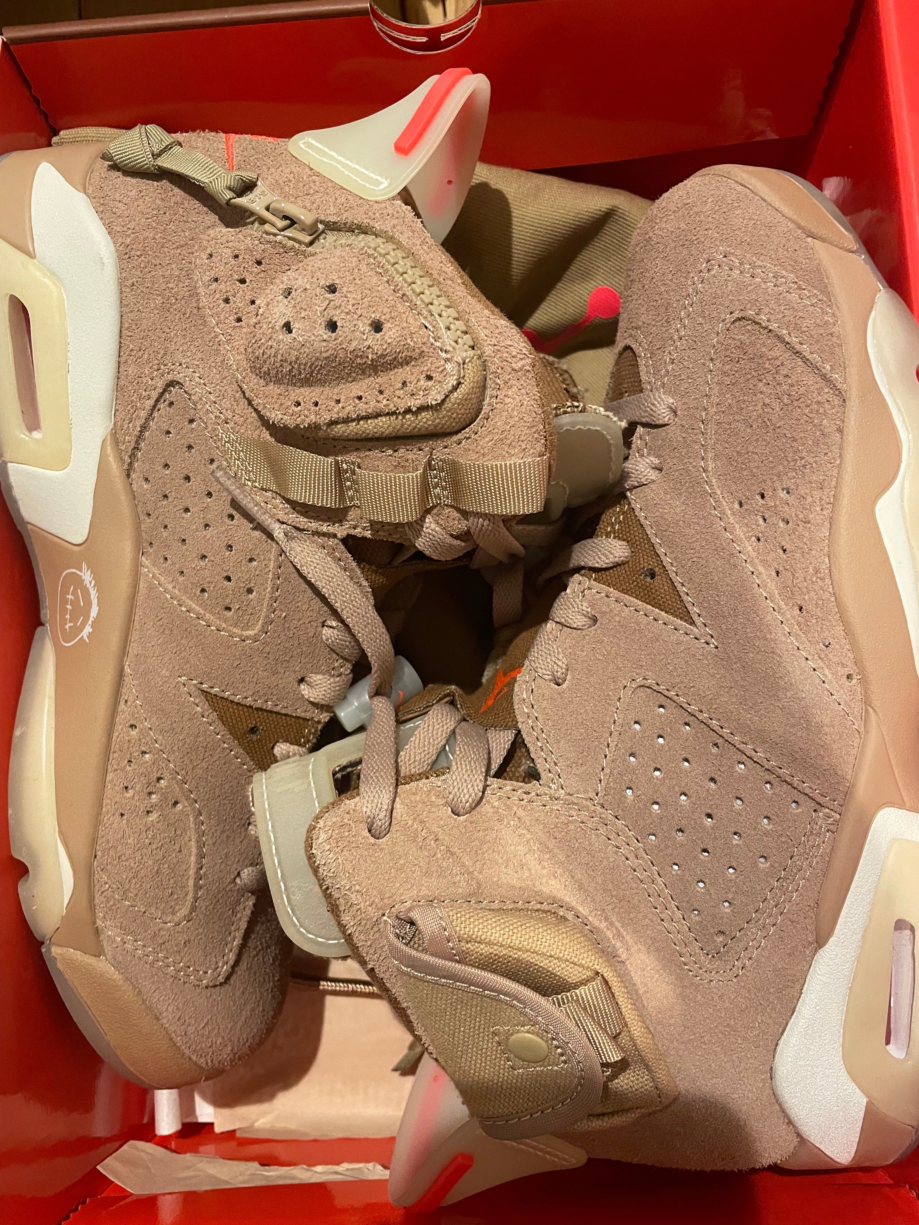 Travis Scott × Nike Air Jordan 6 "British Khaki"