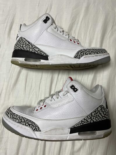 Nike Air Jordan 3 Retro "Free Throw Line White Cement"