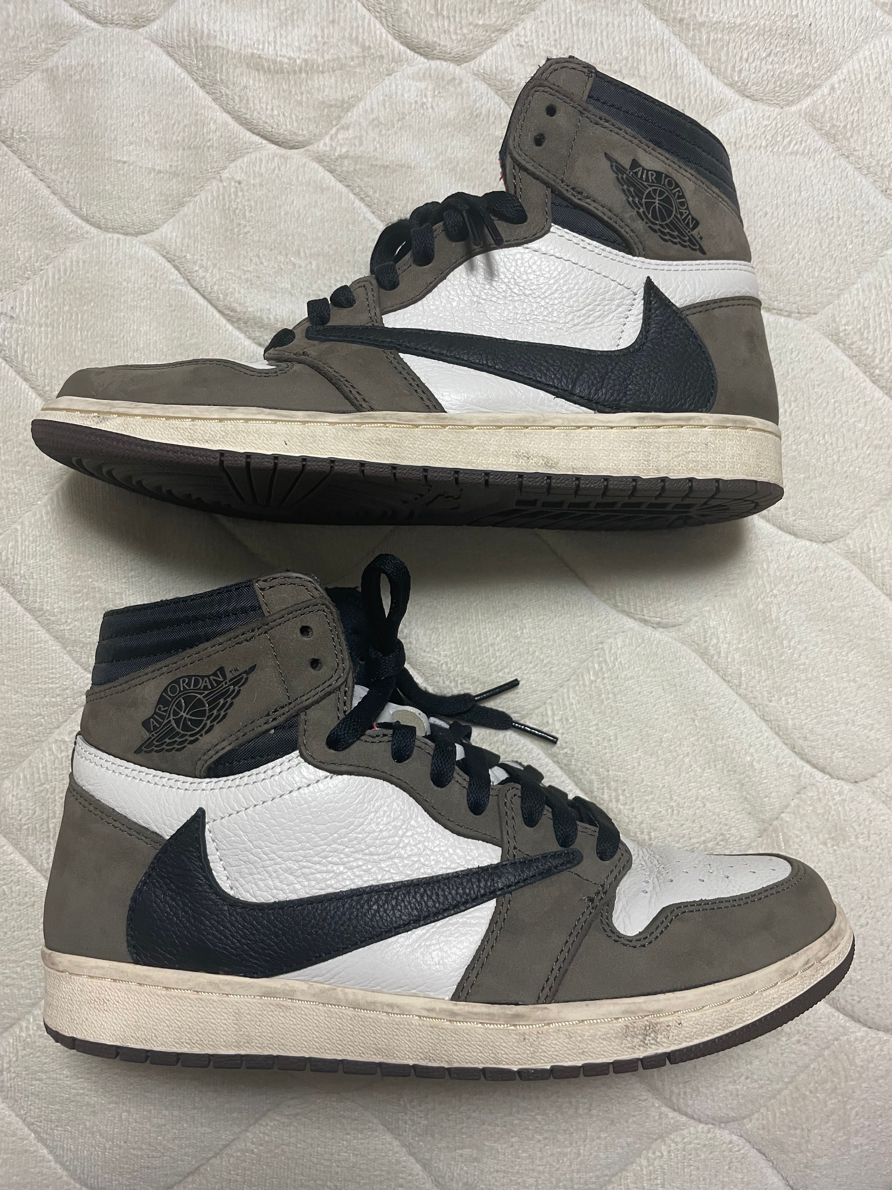 Travis Scott × Nike Air Jordan 1 Retro High OG TS SP "Sail/Dark Mocha"