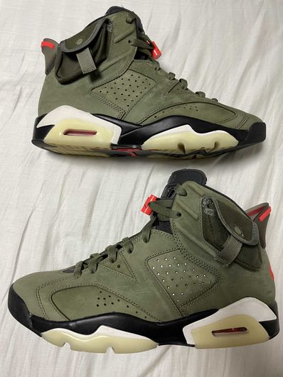 Travis Scott × Nike Air Jordan 6 Retro "Medium Olive"