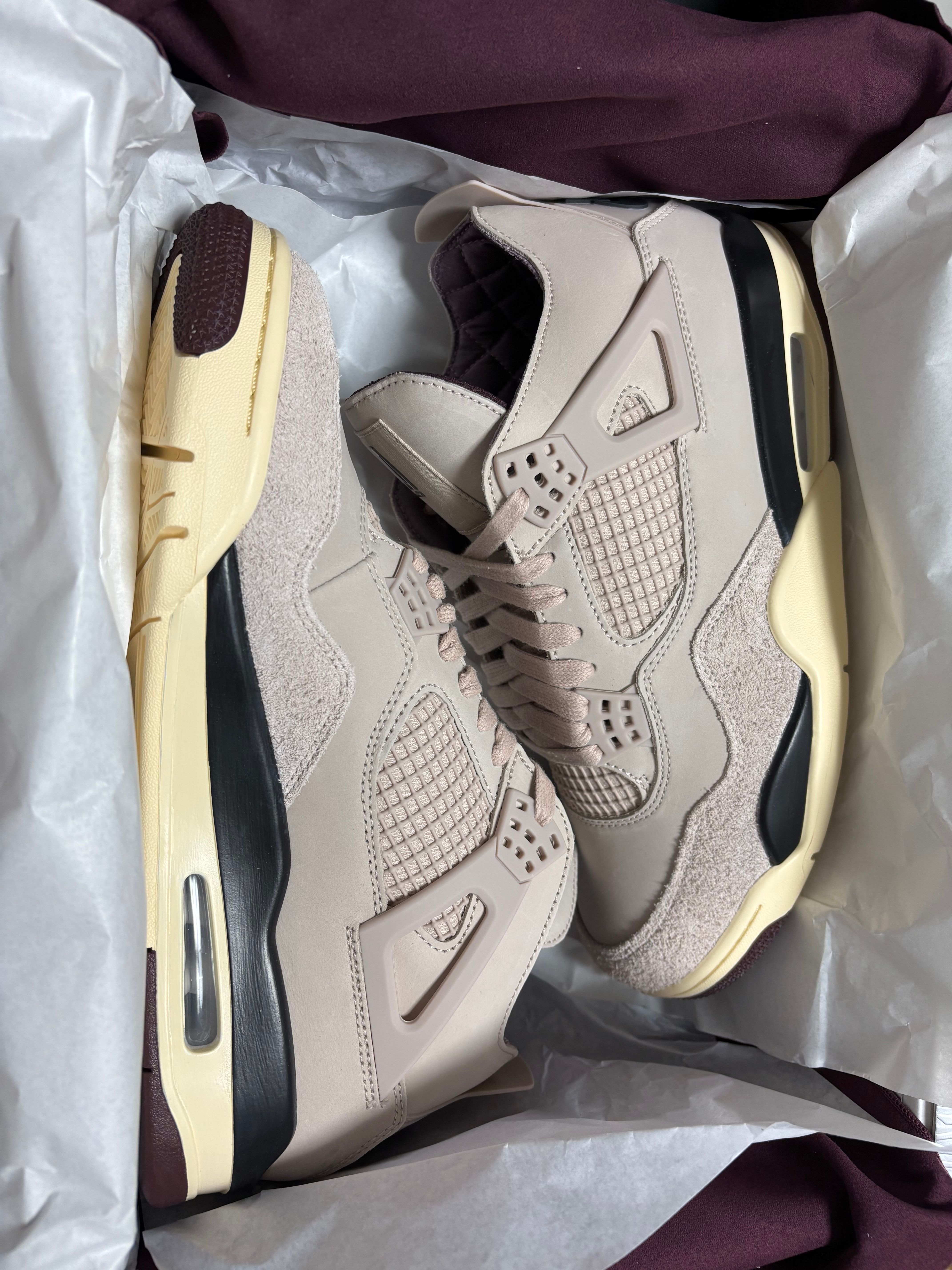 A Ma Maniere × Nike Women's Air Jordan 4 Retro OG SP "Fossil Stone/WYWS"