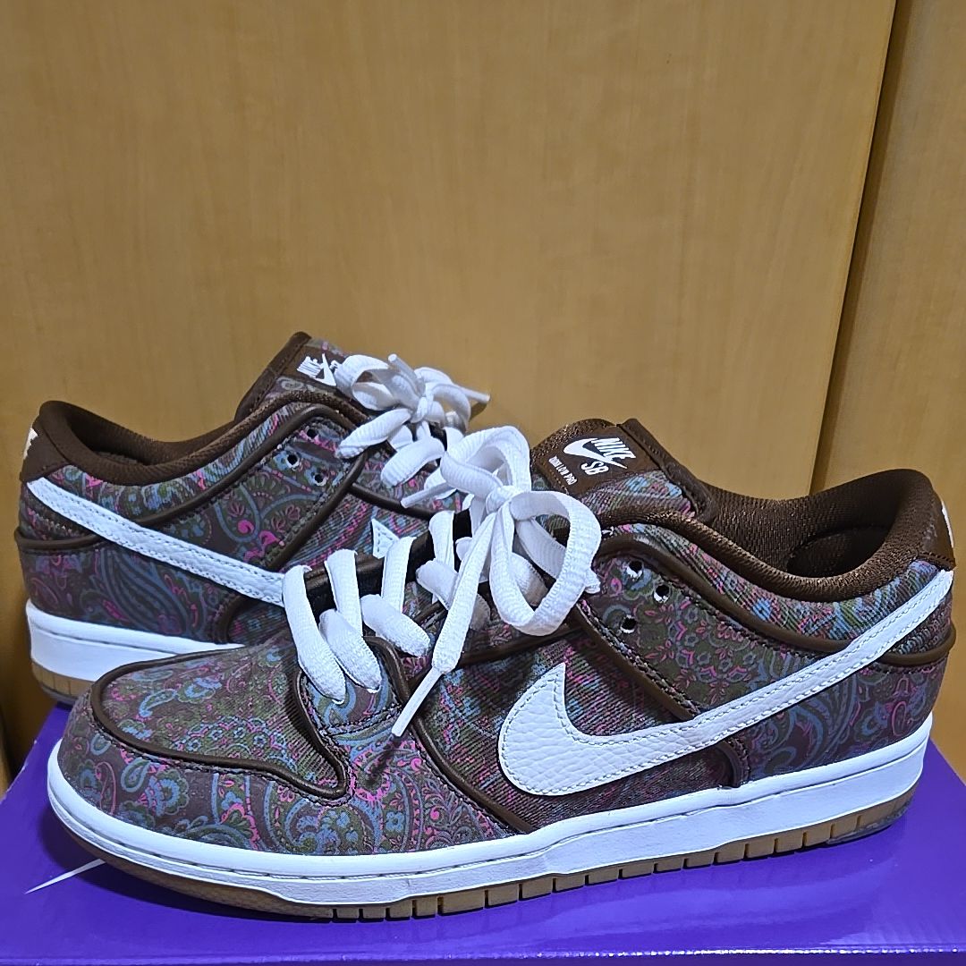 Nike SB Dunk Low PRM "Brown Paisley"