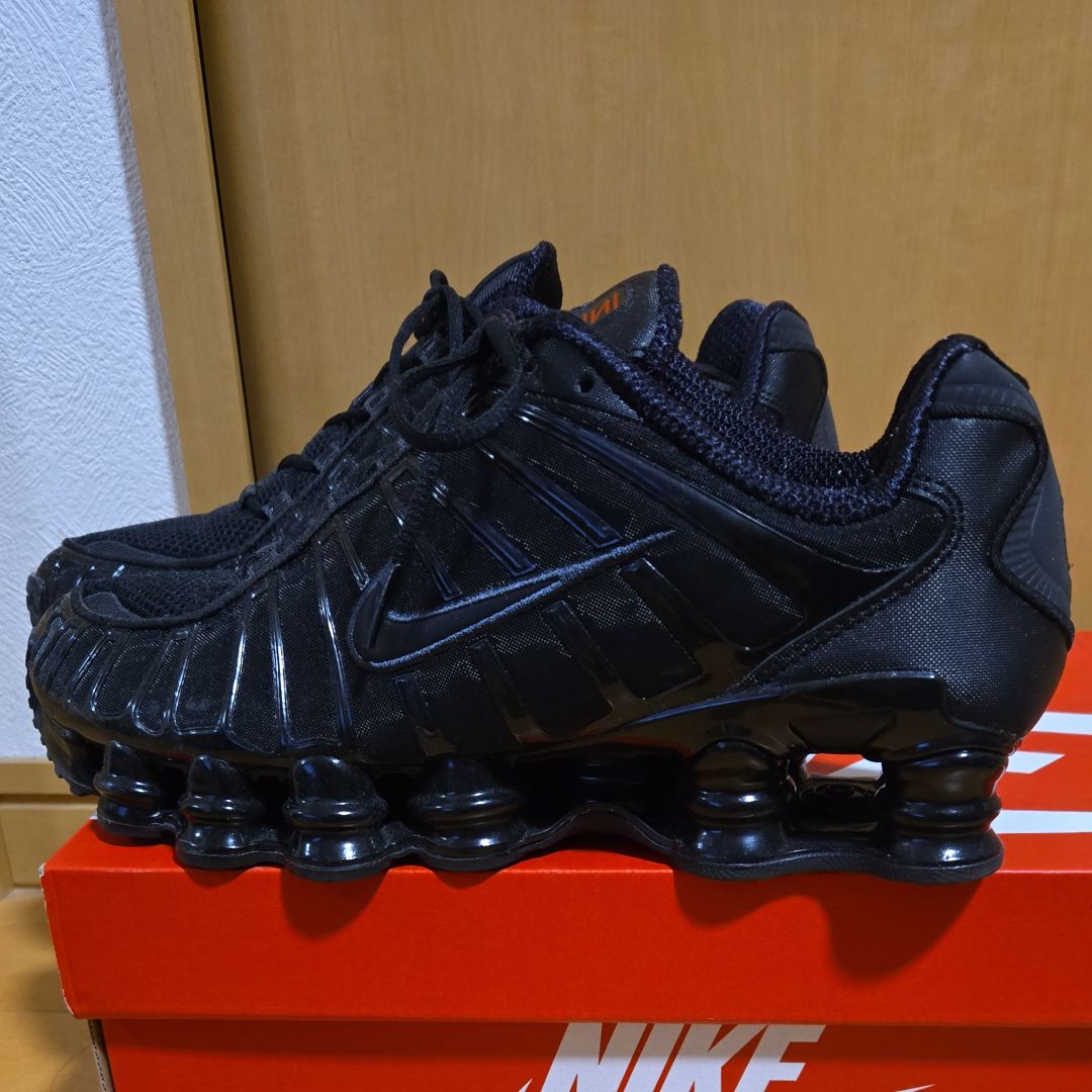 Nike Women's Shox TL "Black and Max Orange"