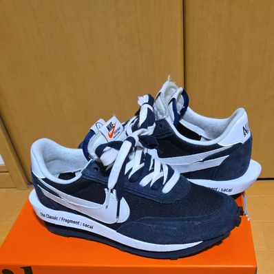 Fragment × sacai × Nike LD Waffle "Blackended Blue"