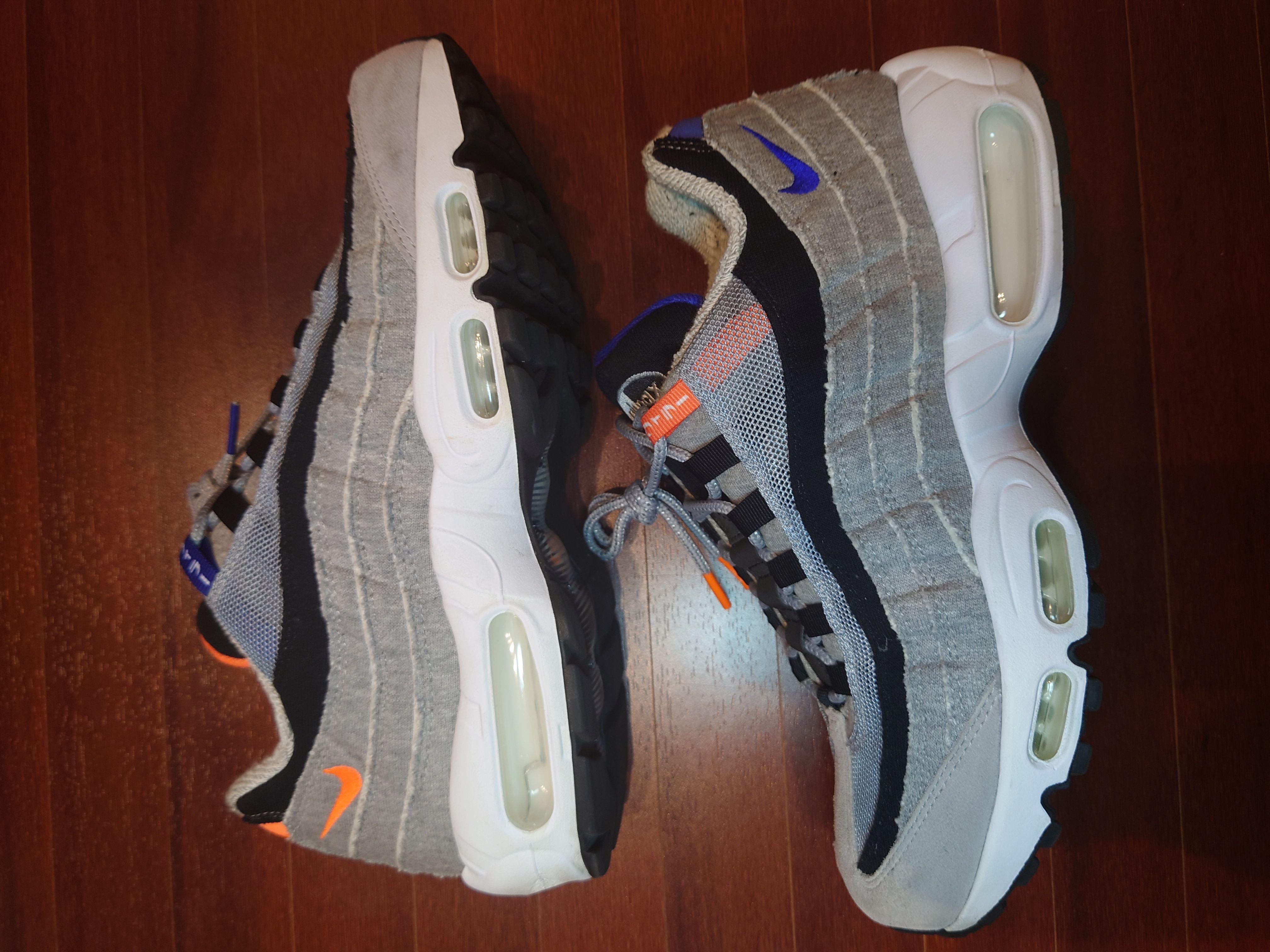 Loopwheeler × Nike Air Max 95 "Wolf Grey"