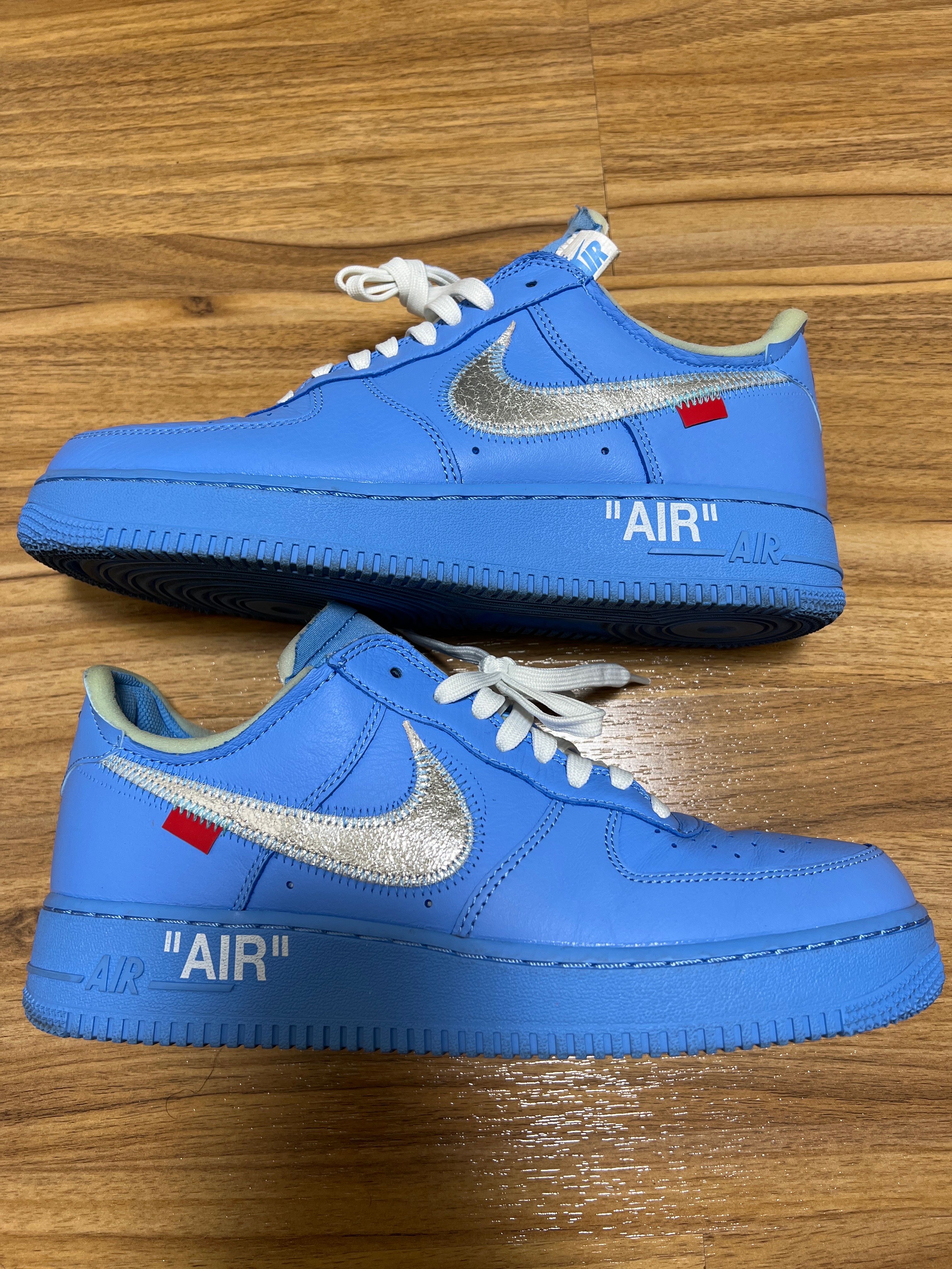 Off-White × Nike Air Force 1 Low "MCA University Blue"