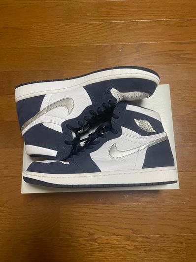 Nike Air Jordan 1 High OG CO.JP "White/Midnight Navy" (2020)(ブリーフケースなし)
