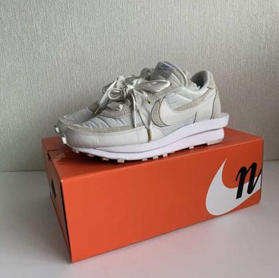 sacai × Nike LDV Waffle "Triple White"