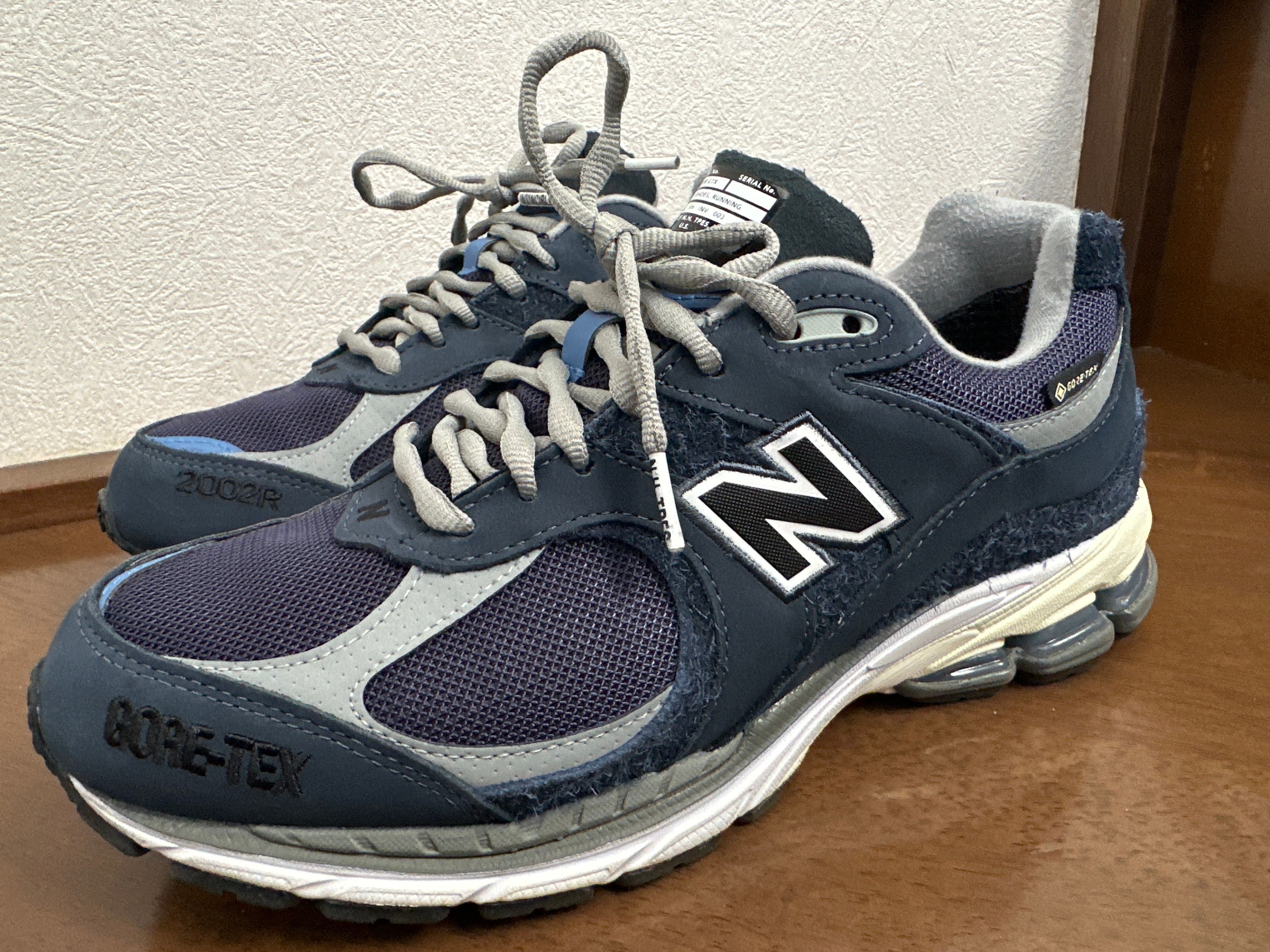 N.HOLLYWOOD × INVINCIBLE × New Balance 2002R GORE-TEX "Navy"