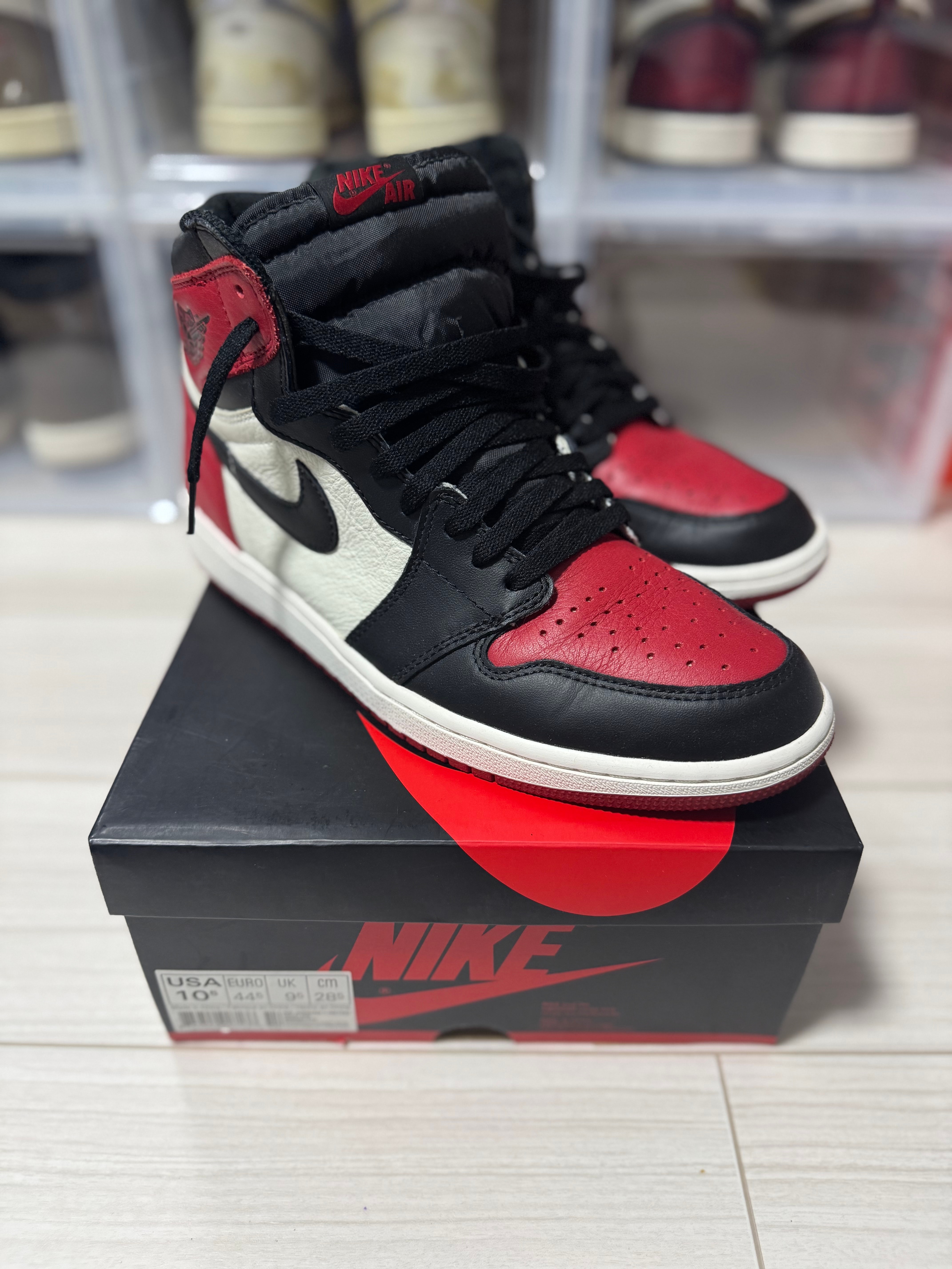 Nike Air Jordan 1 Retro High OG "Bred Toe"