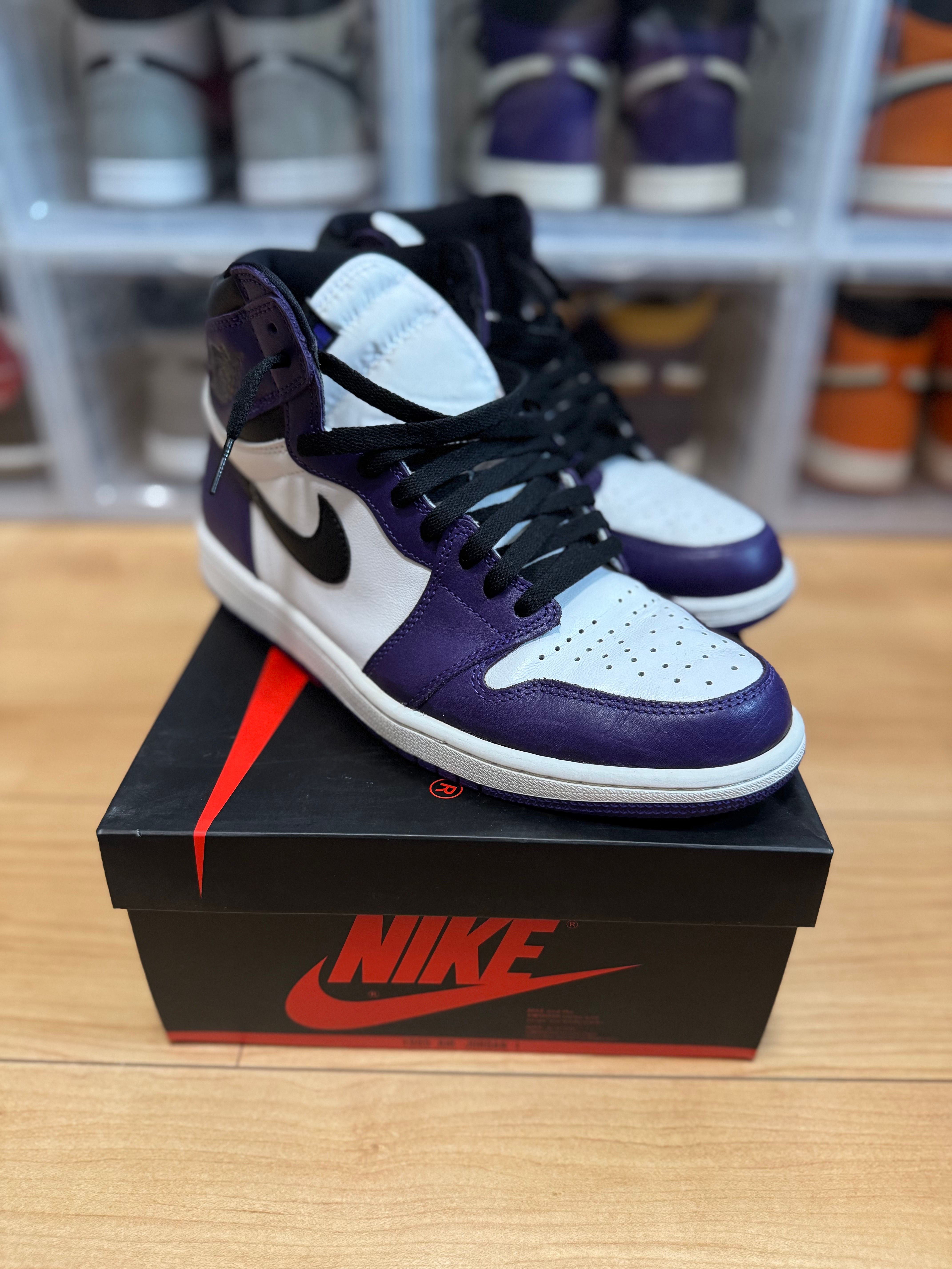 Nike Air Jordan 1 Retro High OG "Court Purple White/Black" (2020)   