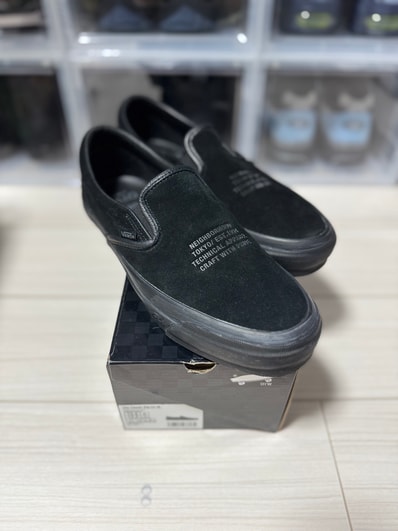 NEIGHBORHOOD × OTW by Vans Classic Slip-On 98 "Black"