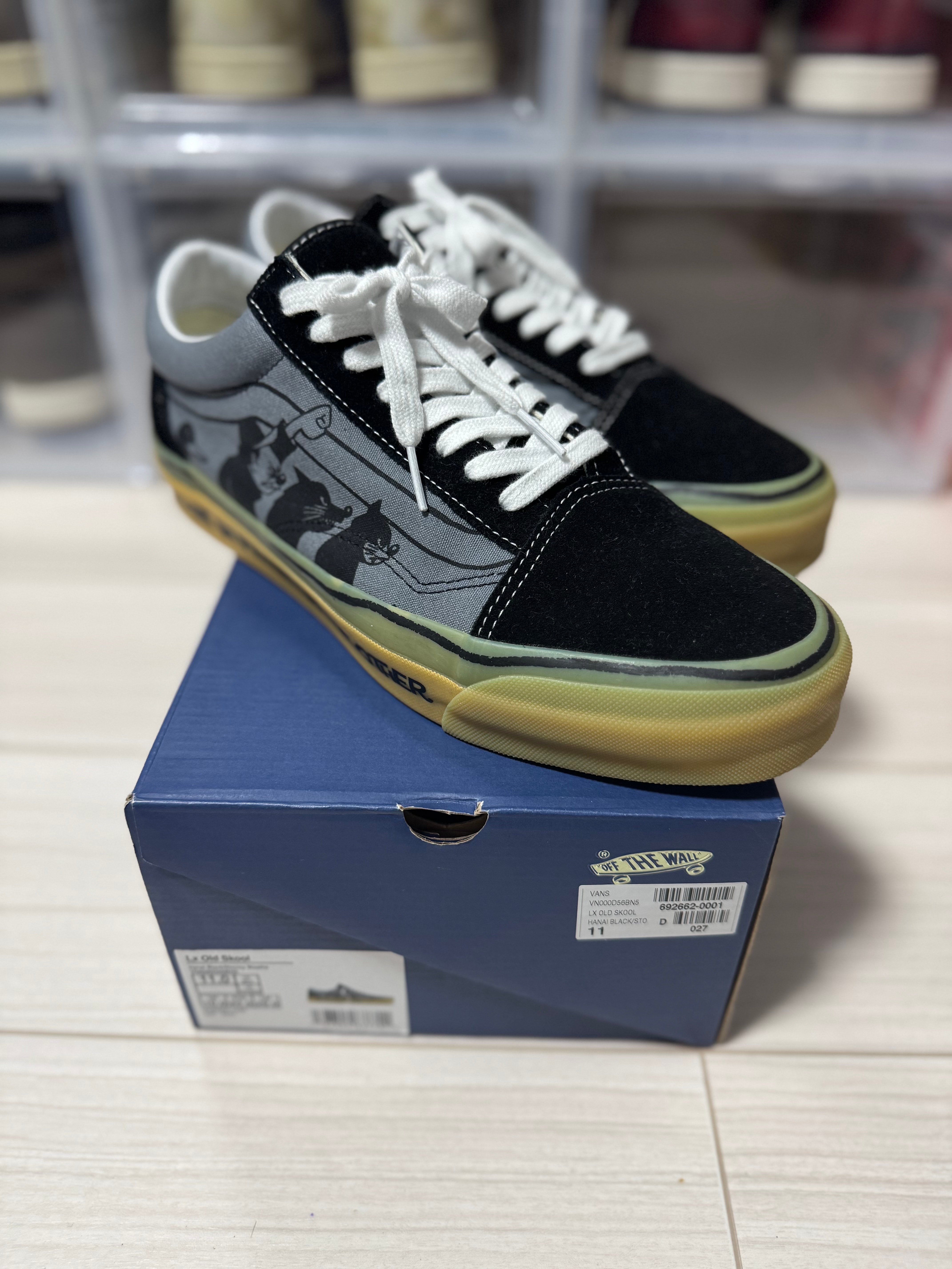 花井祐介 × バンズ プレミアム オールドスクール "ハナイブラック"