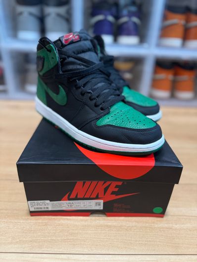 Nike Air Jordan 1 Retro High OG "Black/Pine Green" (2020)