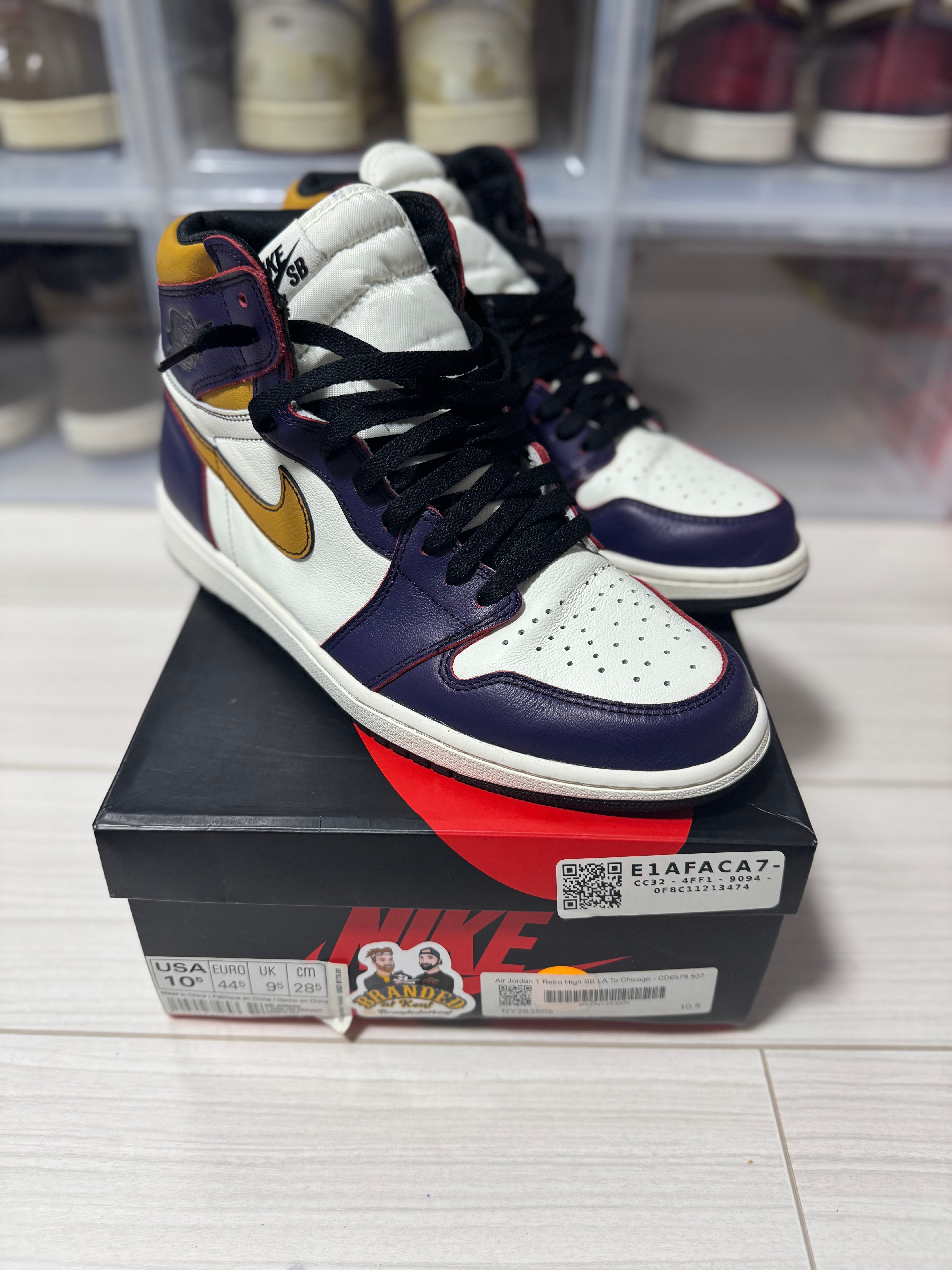 Nike SB × Air Jordan 1 Retro High "La To Chicago"