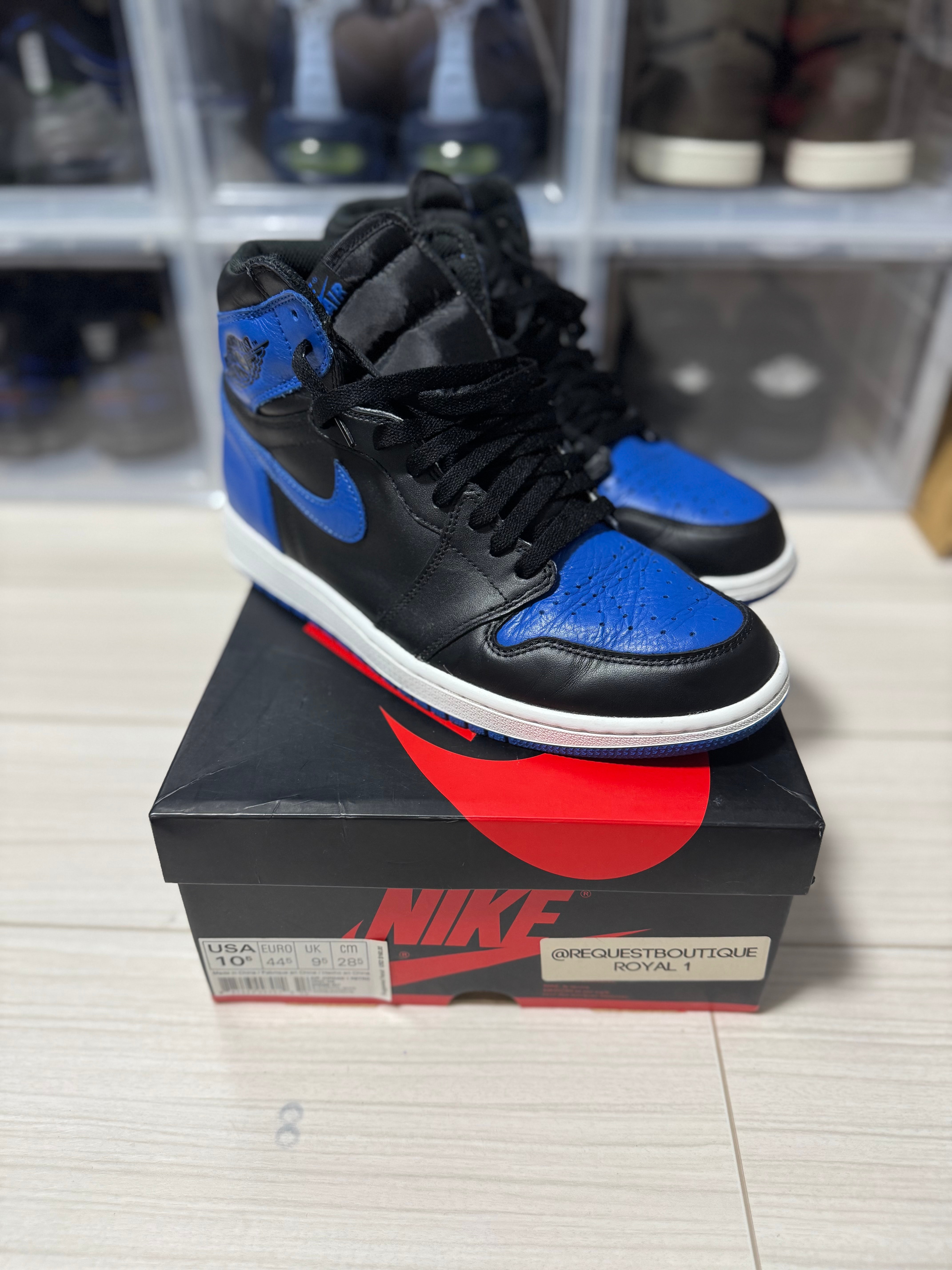 ナイキ エアジョーダン1 レトロ ハイ OG "ロイヤル (2017)"