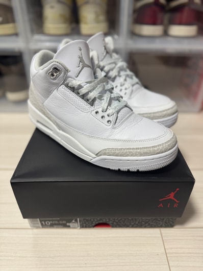 Nike Air Jordan 3 Retro "Pure Money/White and Silver" (2025)