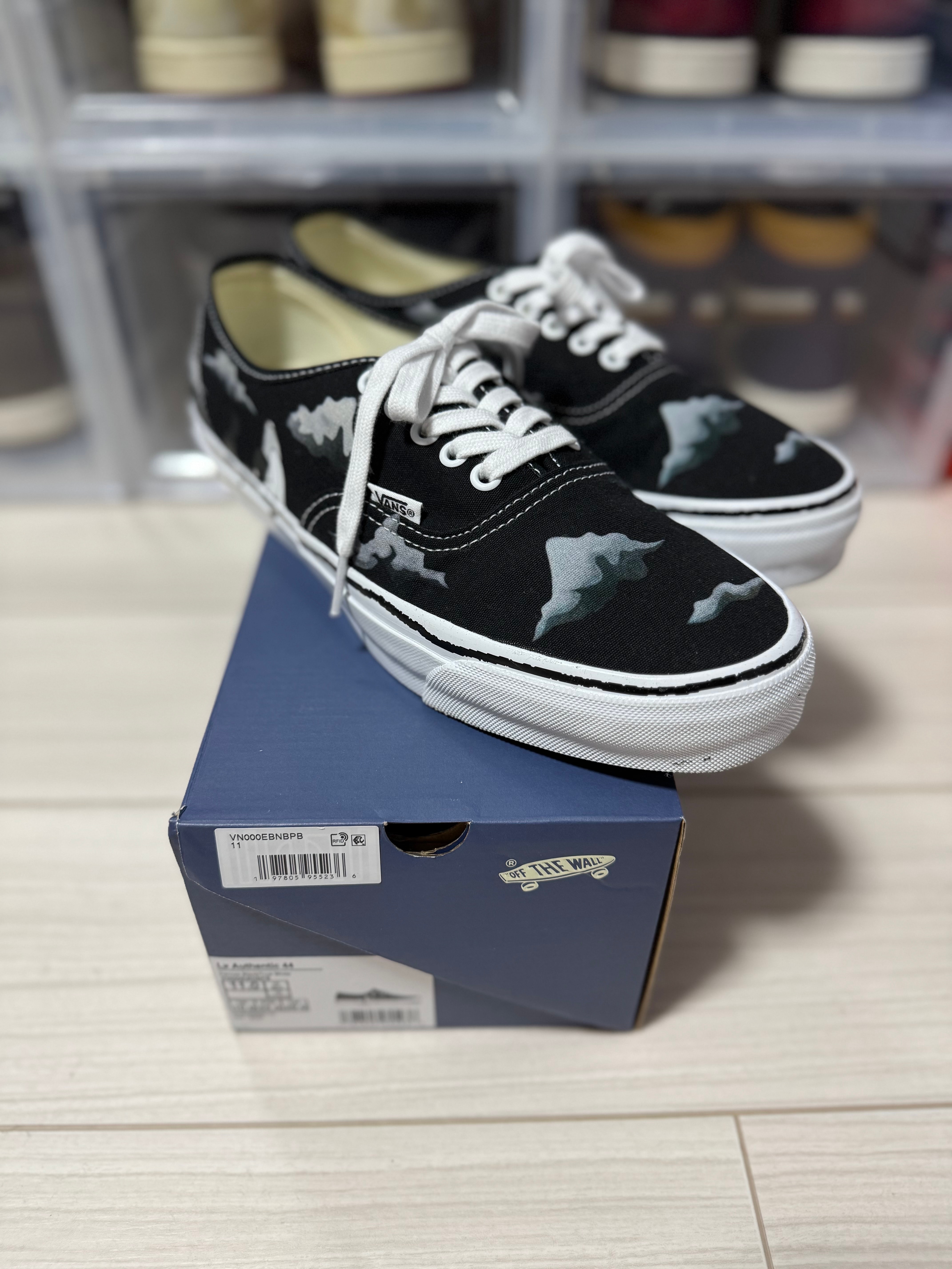 花井祐介 × バンズ プレミアム オーセンティック44 "キャンバスブラック/トゥルーホワイト"