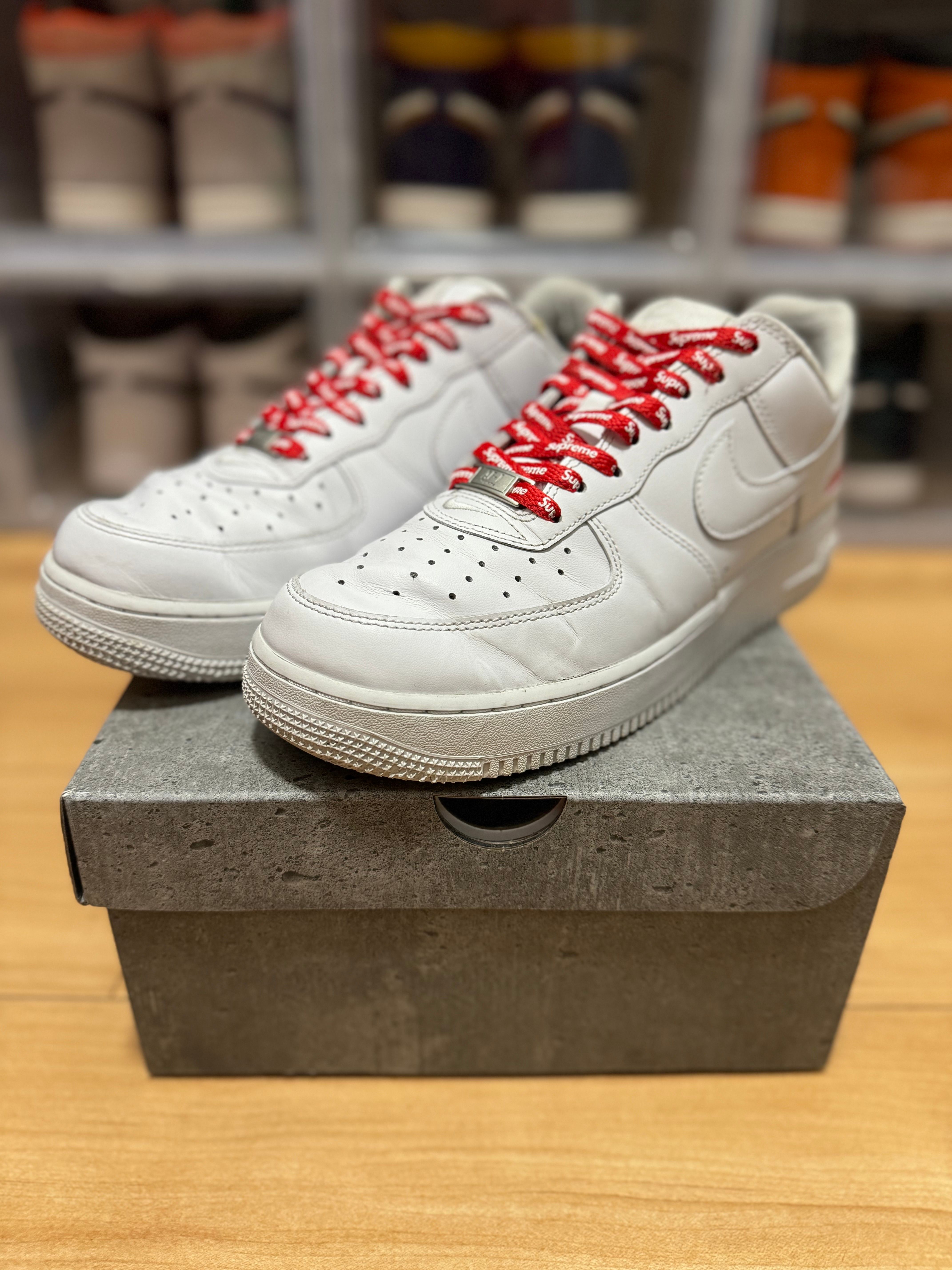 Supreme × Nike Air Force 1 Low "White"