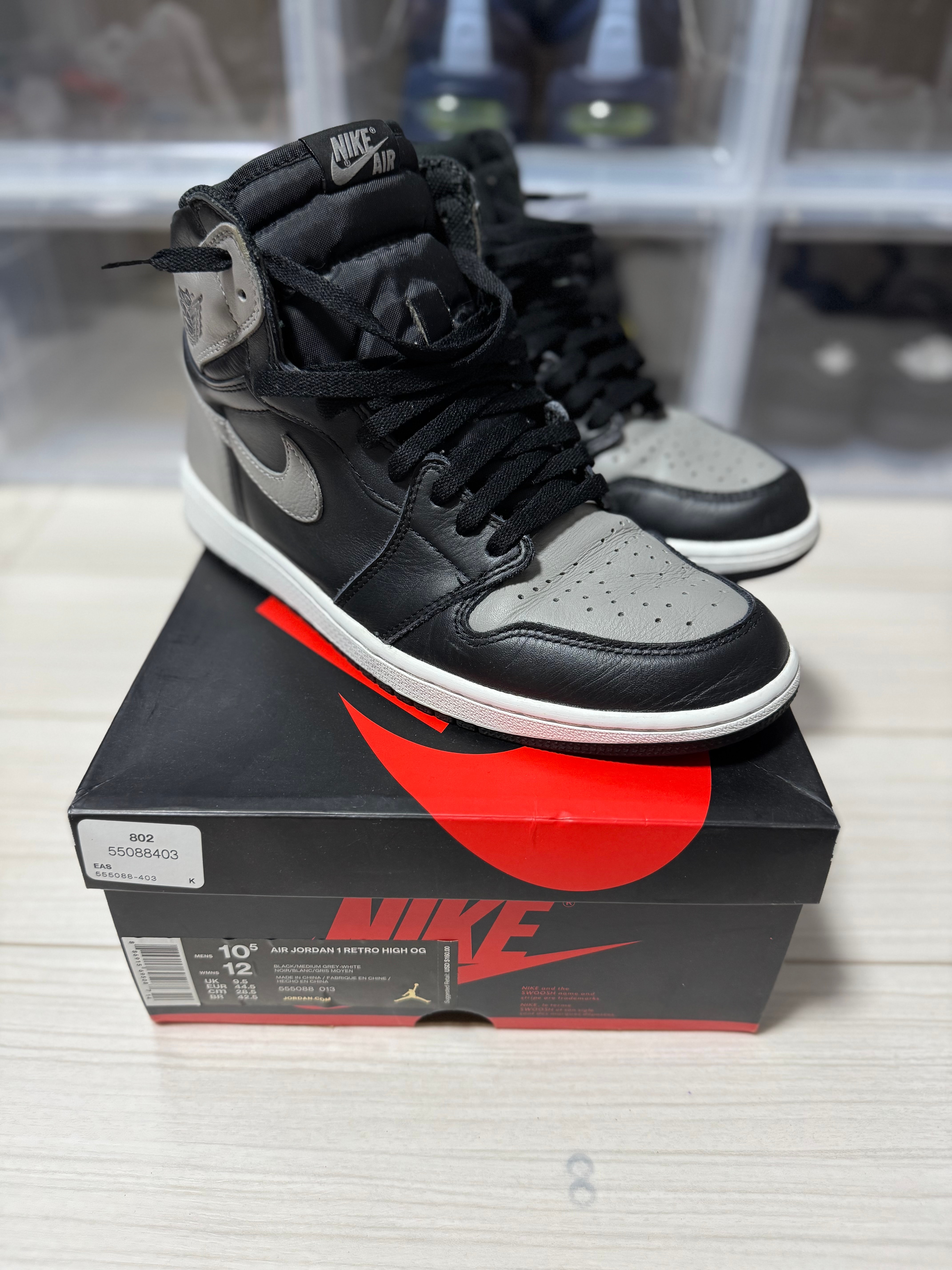 Nike Air Jordan 1 Retro High OG "Shadow" (2018)