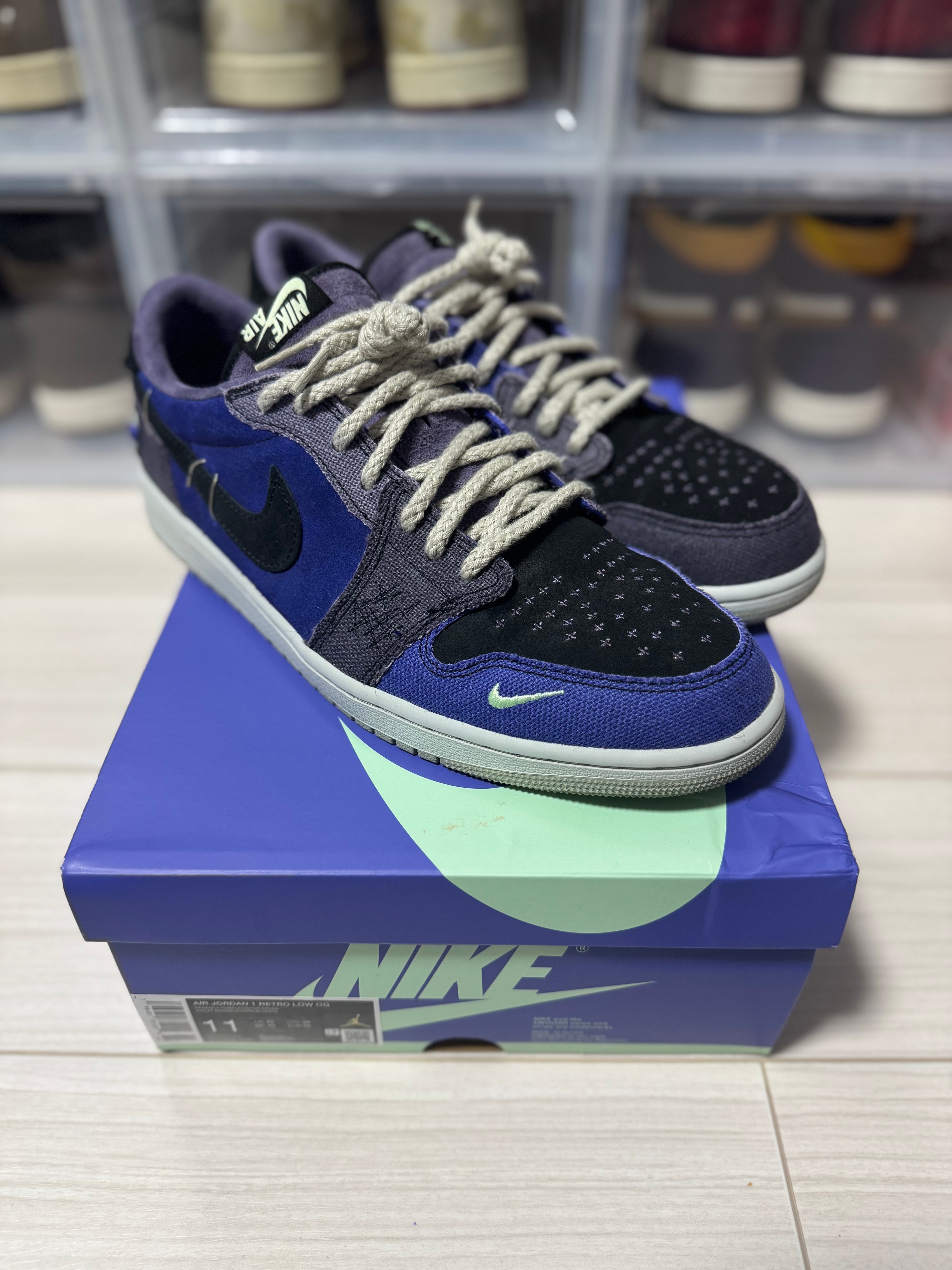 Zion Williamson × Nike Air Jordan 1 Low OG "Voodoo Alternate"