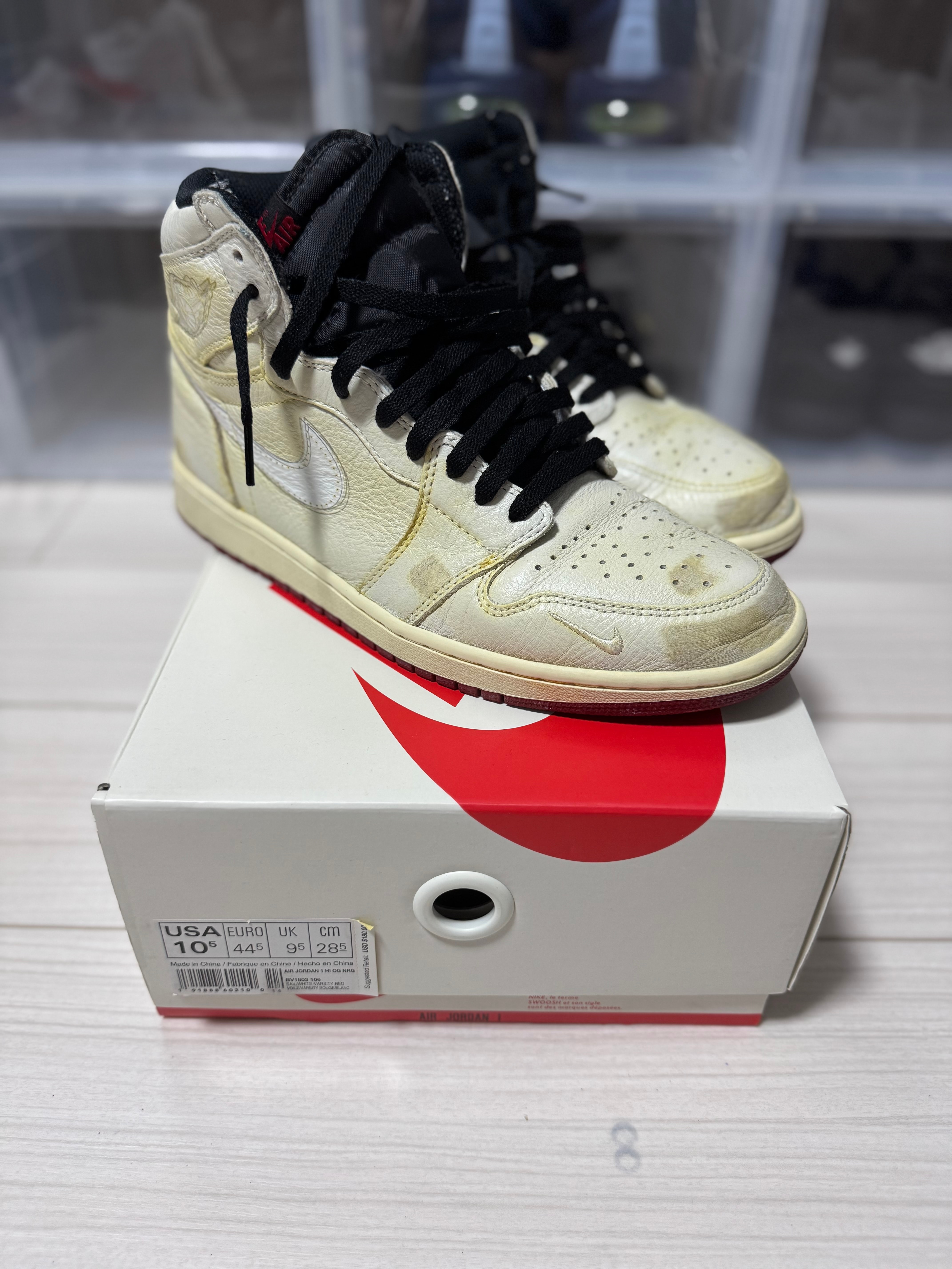 Nigel Sylvester × Nike Air Jordan 1 Retro High OG "Sail"