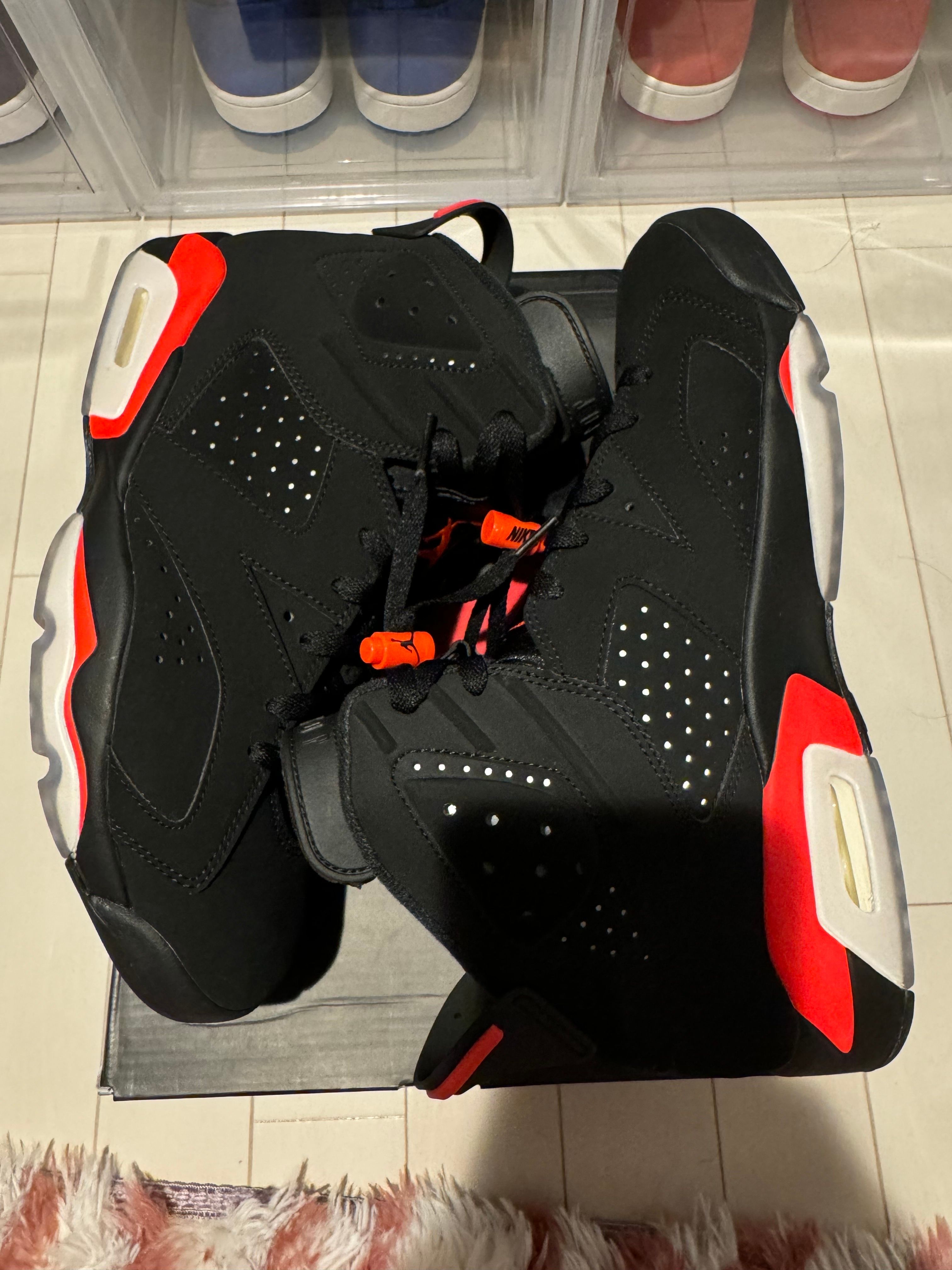 Nike Air Jordan 6 Retro OG "Black/Infrared"