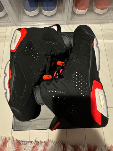 Nike Air Jordan 6 Retro OG "Black/Infrared"