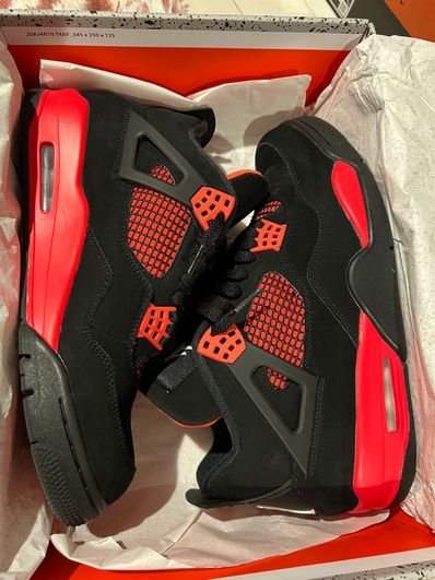 Nike Air Jordan 4 "Red Thunder/Crimson"