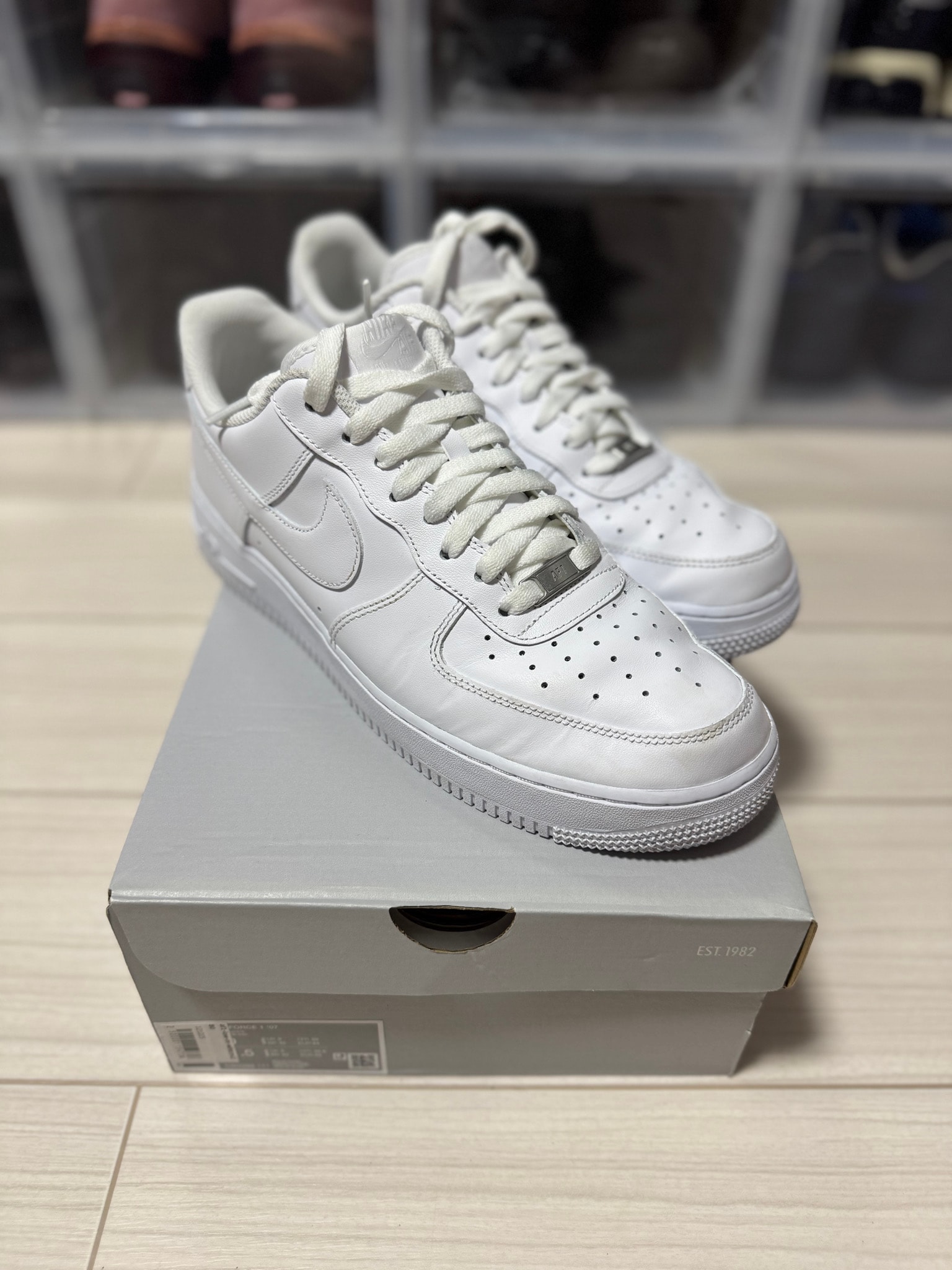 Nike Air Force 1 Low '07 "White/White"