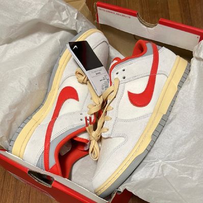 Nike Dunk Low Athletic Department "Picante Red"