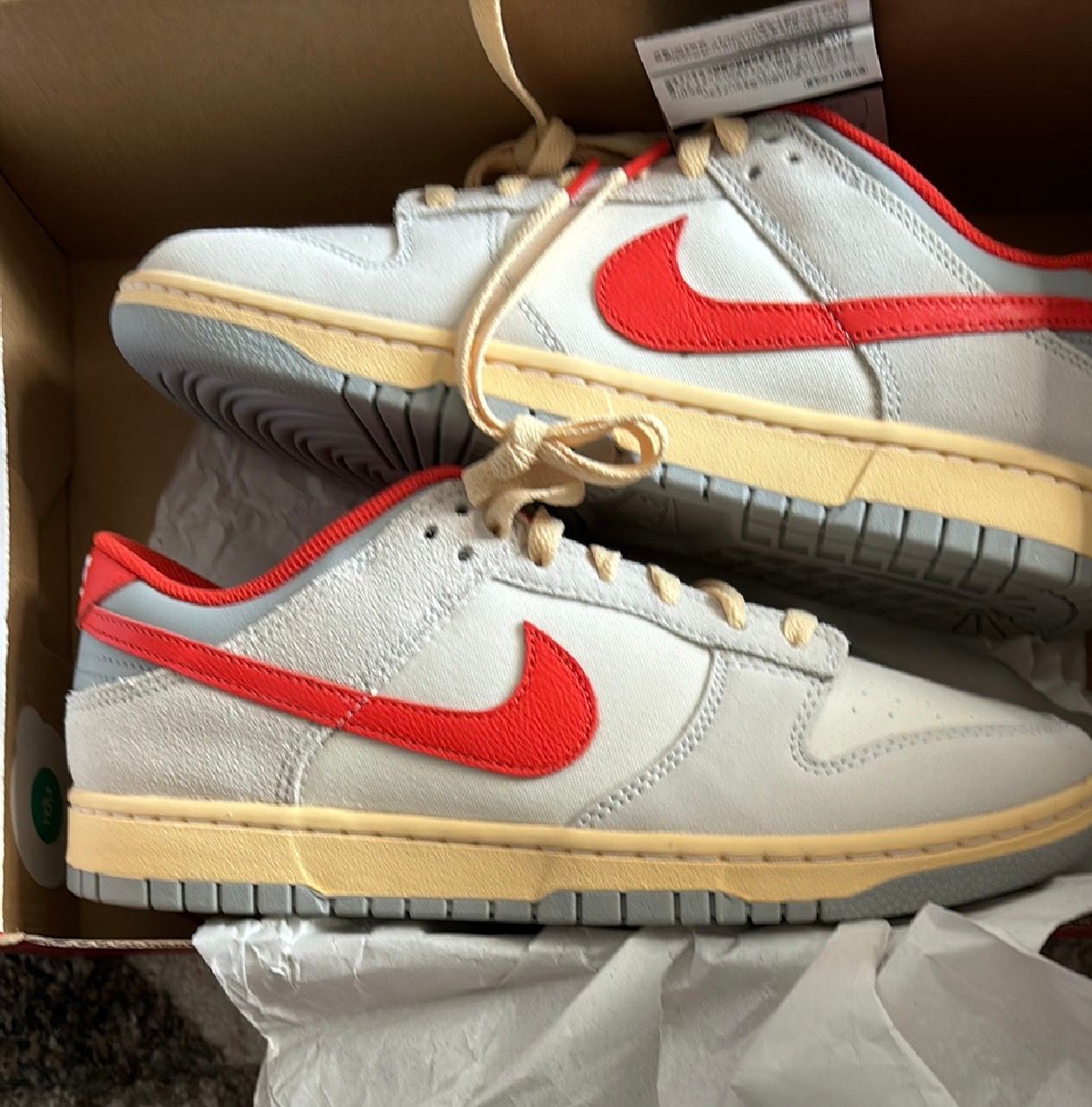 Nike Dunk Low Athletic Department "Picante Red"