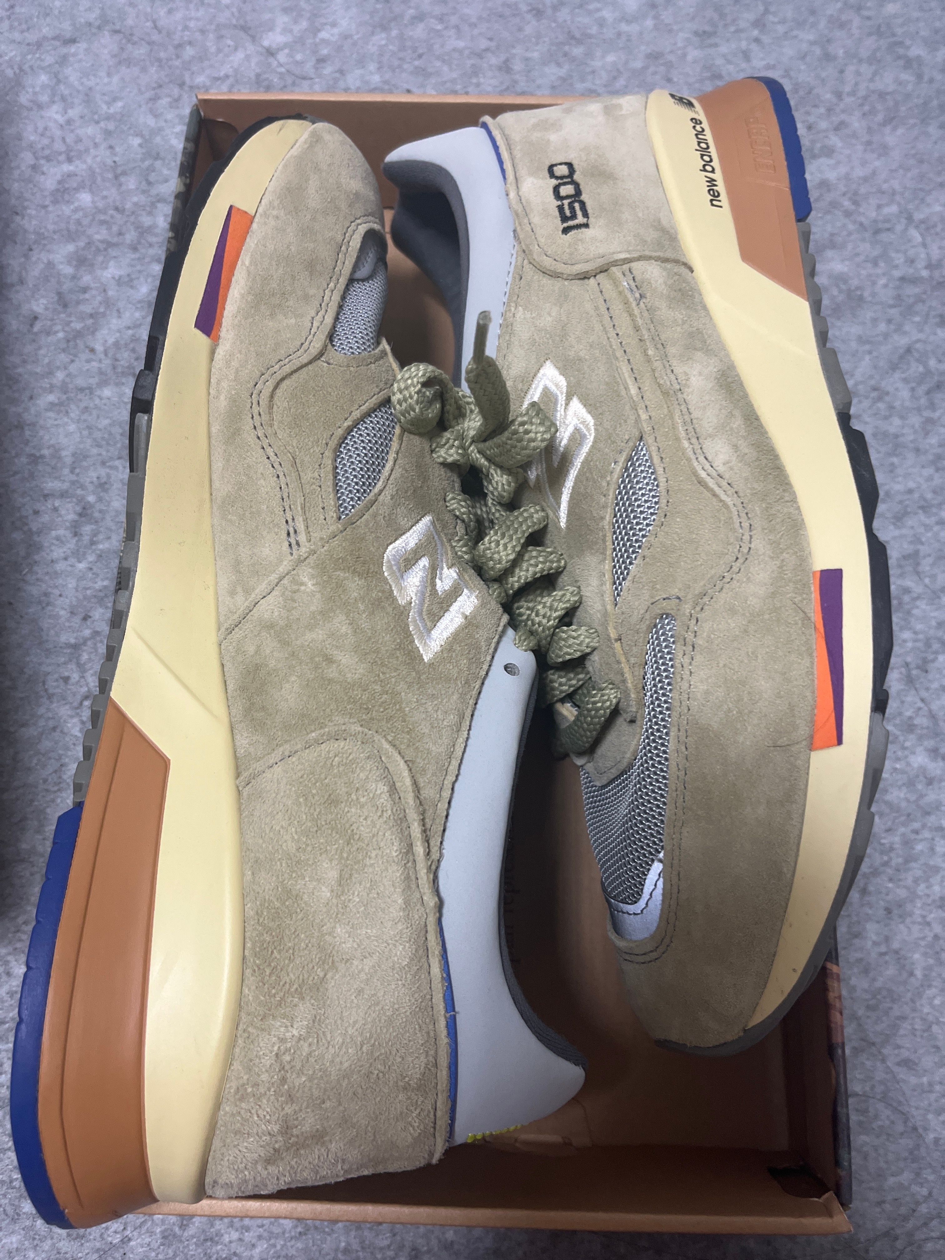 Salehe Bembury × New Balance 1500 Made in UK "Olive/Grey"