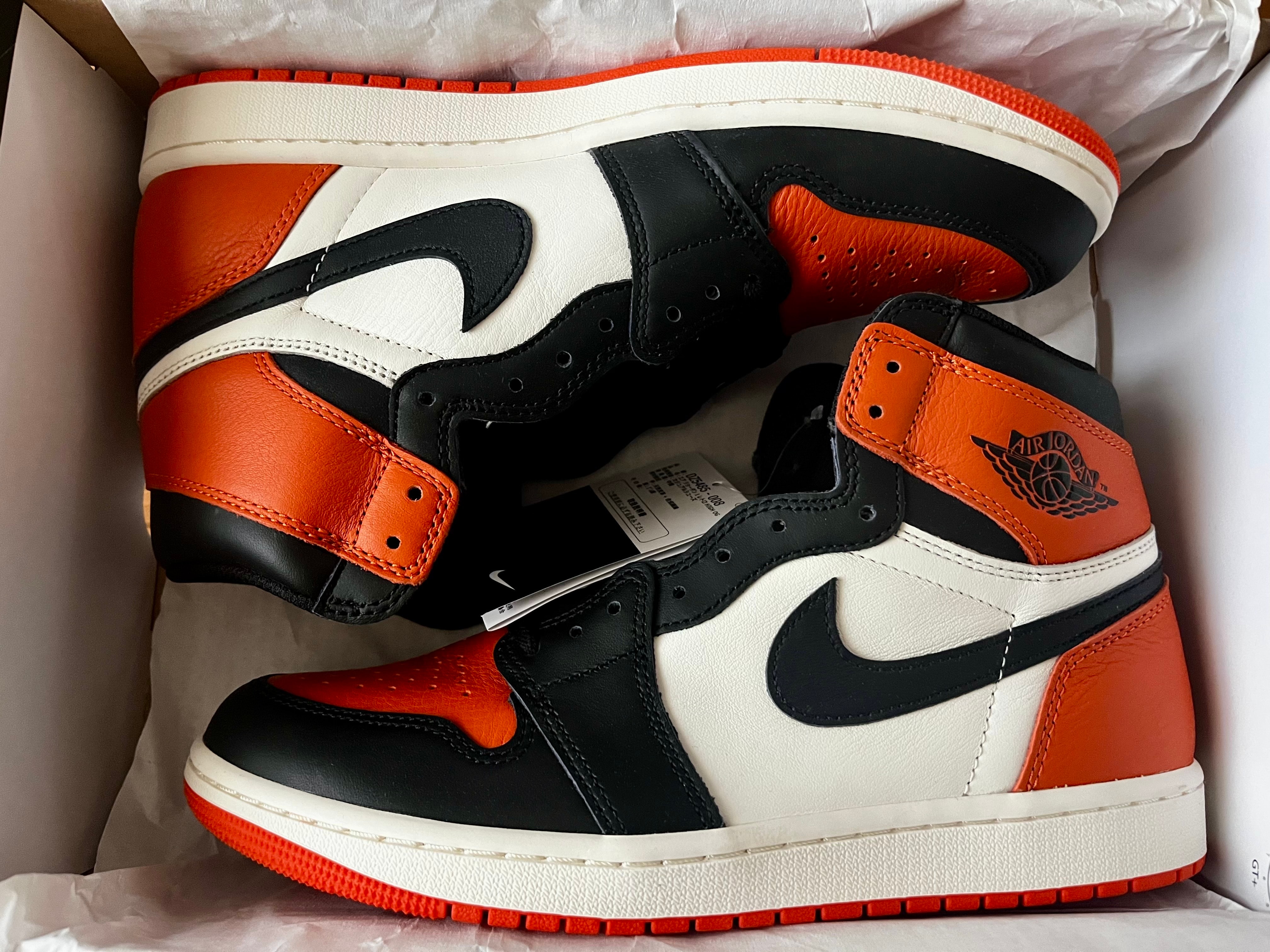 ナイキ エアジョーダン1 レトロ ハイ OG "シャッタードバックボード" (2025)