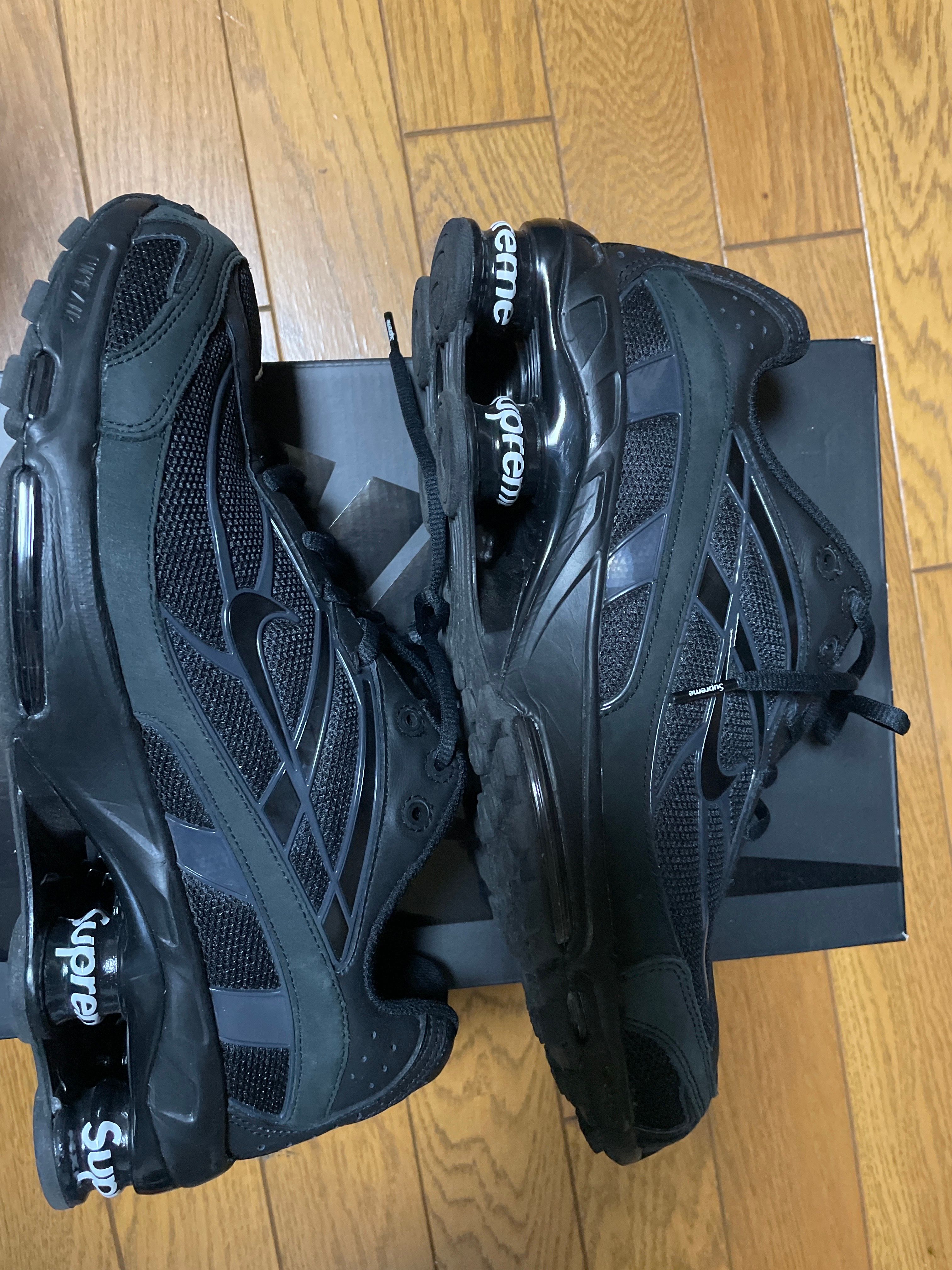 Supreme × Nike Shox Ride 2 "Black/Black-White"