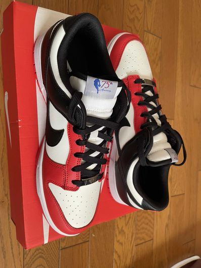 NBA × Nike Dunk Low EMB 75th Anniversary "Chicago Bulls"