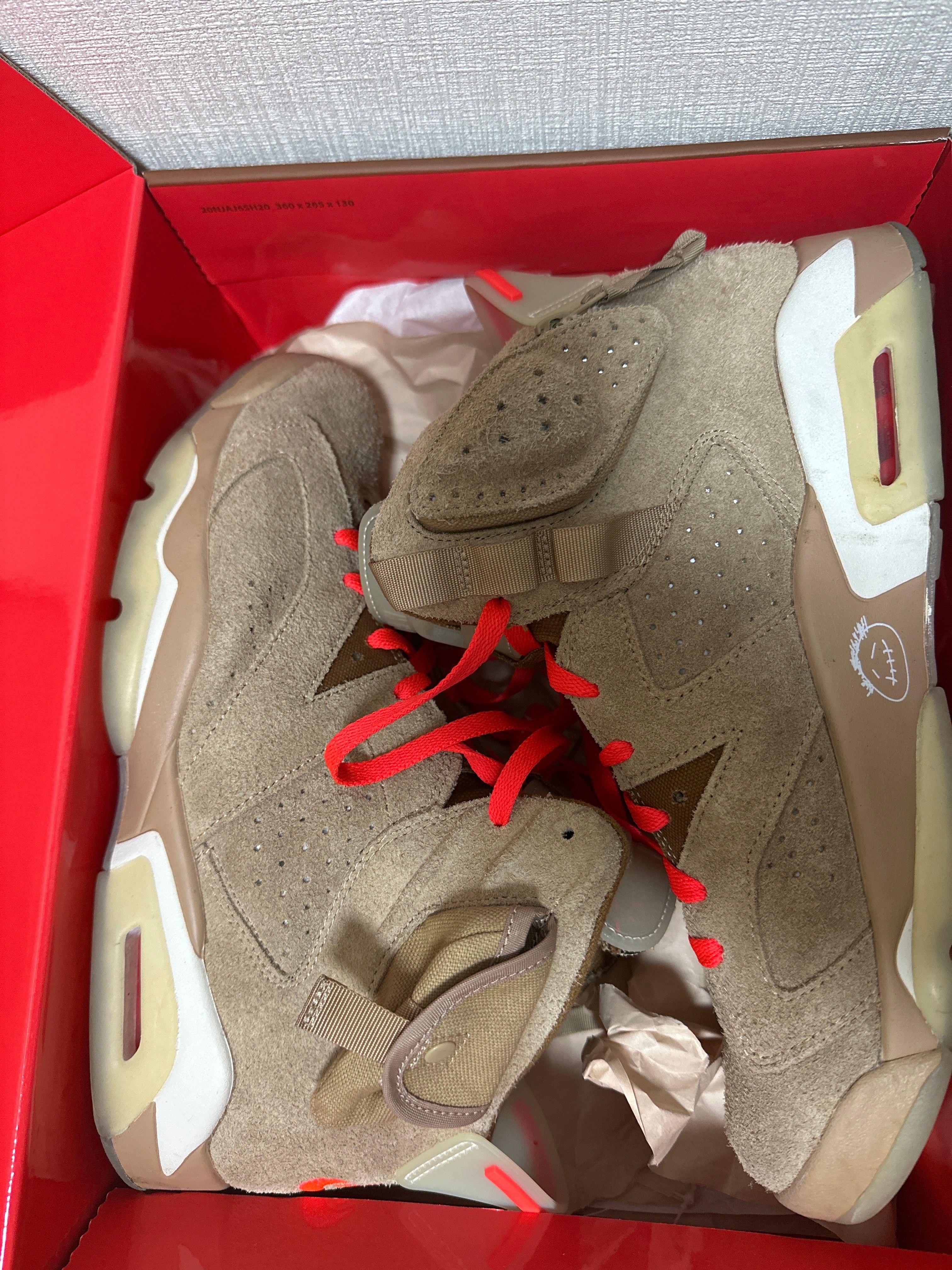 Travis Scott × Nike Air Jordan 6 "British Khaki"