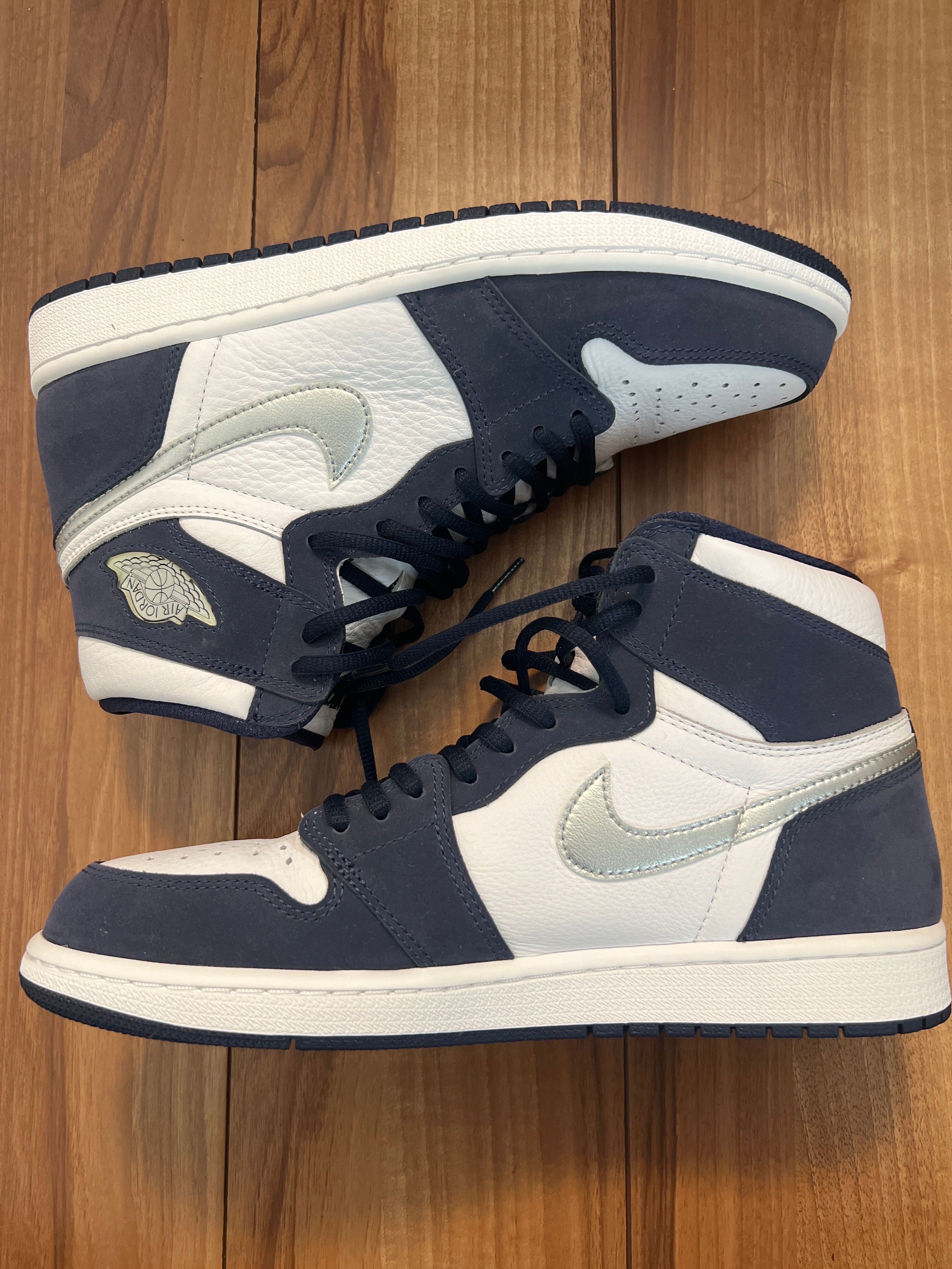 Nike Air Jordan 1 High OG CO.JP "White/Midnight Navy" (2020)(ブリーフケースなし)