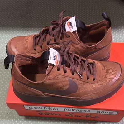 Tom Sachs × NikeCraft Women's General Purpose Shoe "Brown"