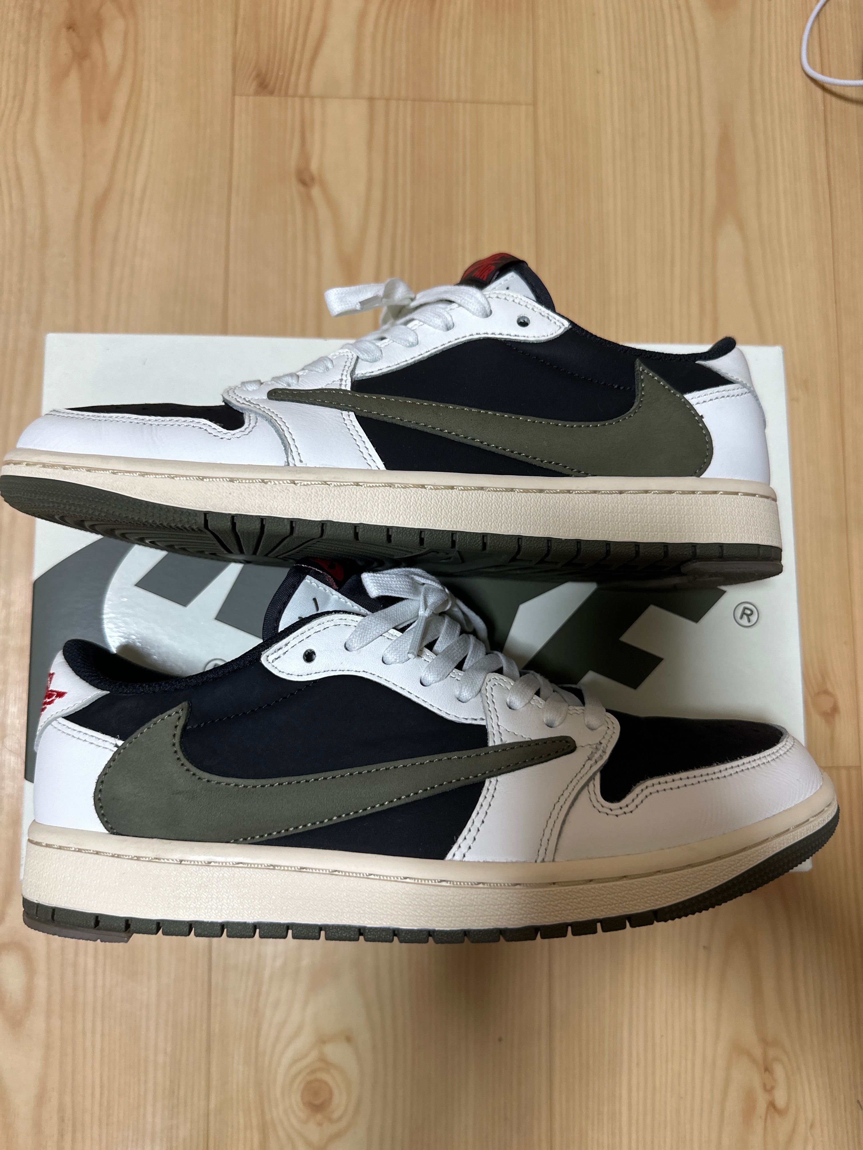 Travis Scott × Nike Women's Air Jordan 1 Low OG "Medium Olive"