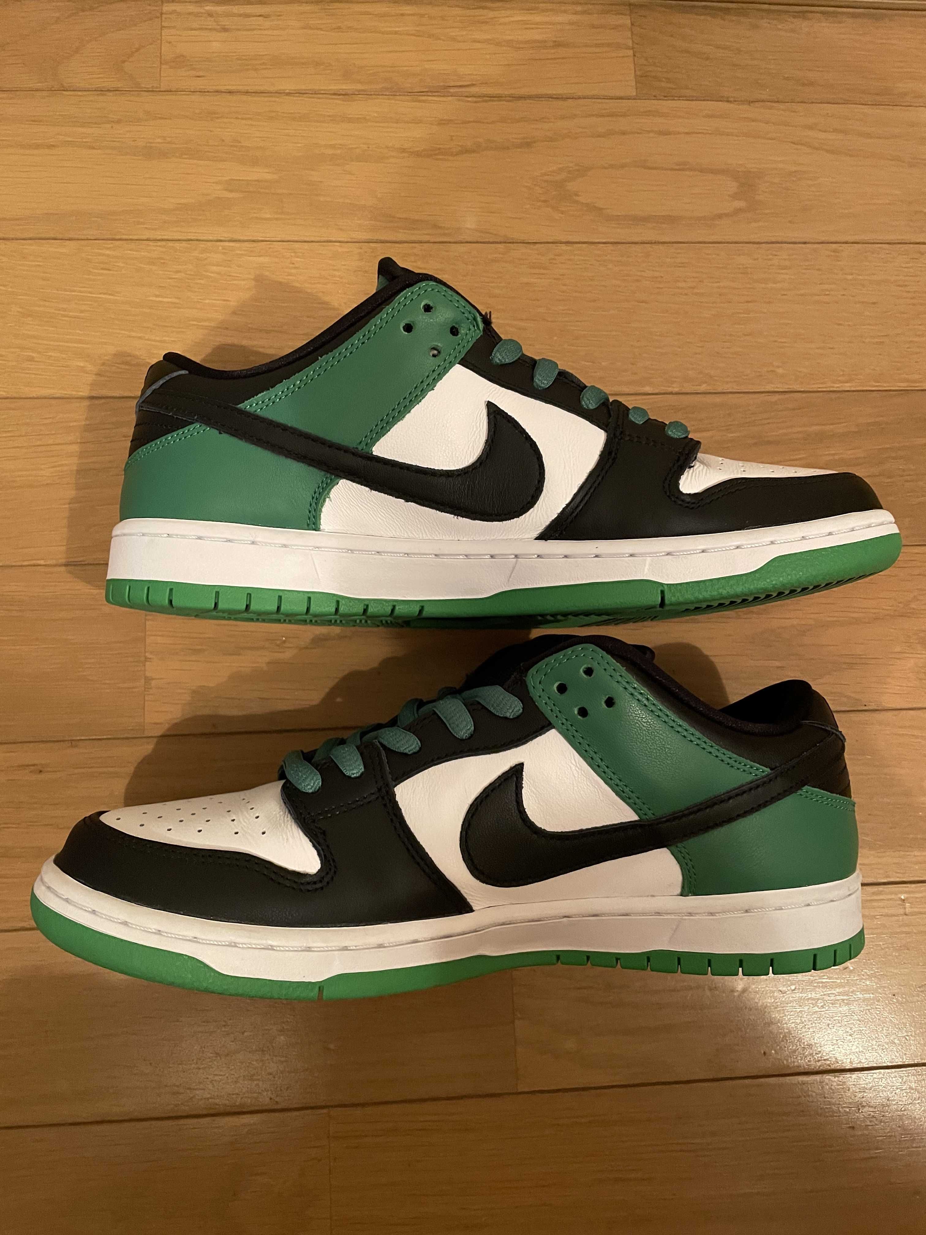 Nike SB Dunk Low Pro "Black and Classic Green"