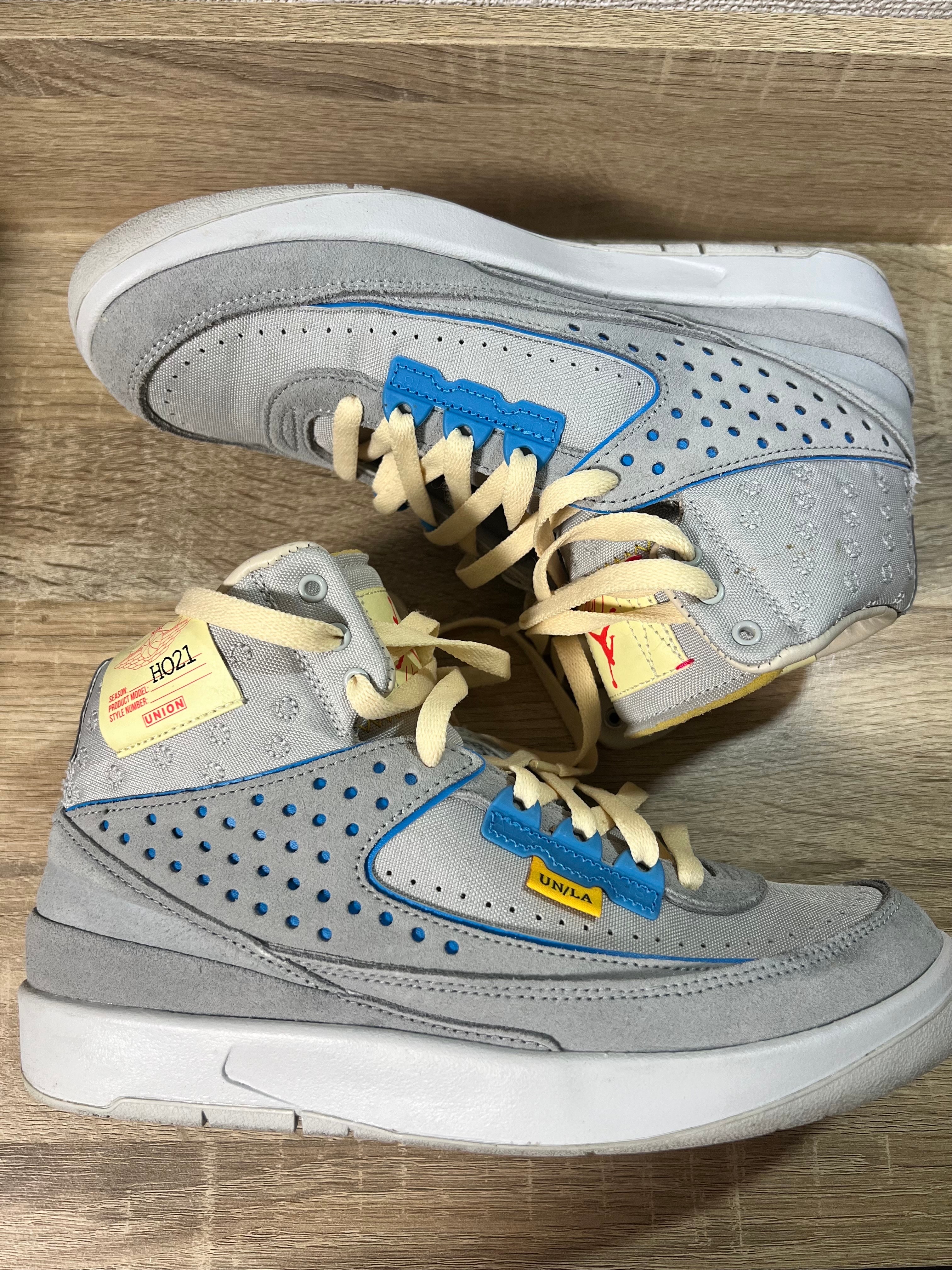 UNION × Nike Air Jordan 2 "Grey Fog"