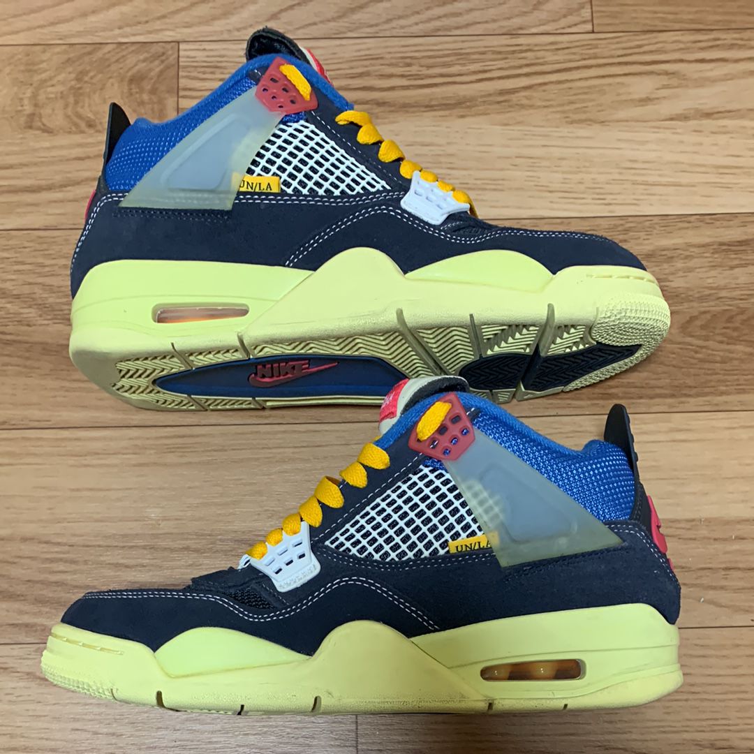 UNION × Nike Air Jordan 4 "Off Noir"