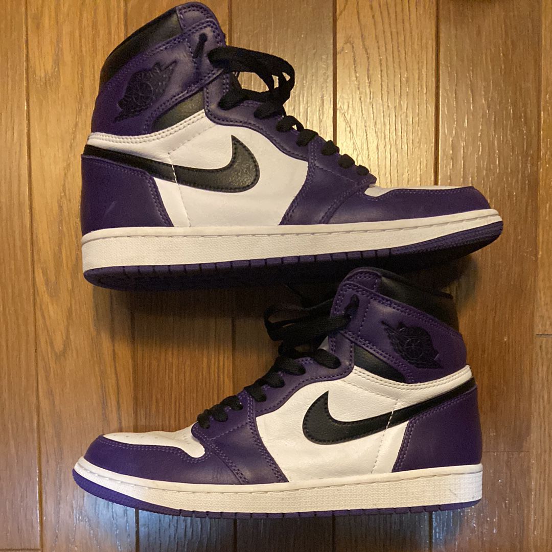 Nike Air Jordan 1 Retro High OG "Court Purple White/Black" (2020)