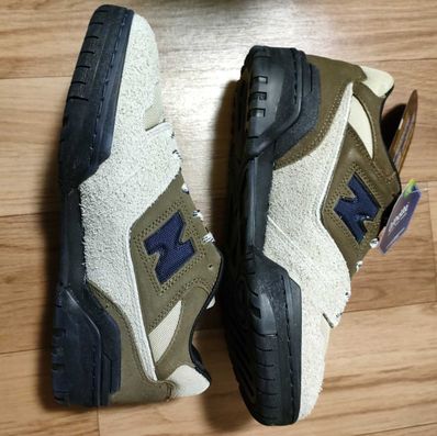 size? × New Balance 550 Cordura Pack "Sand/Brown/Black"
