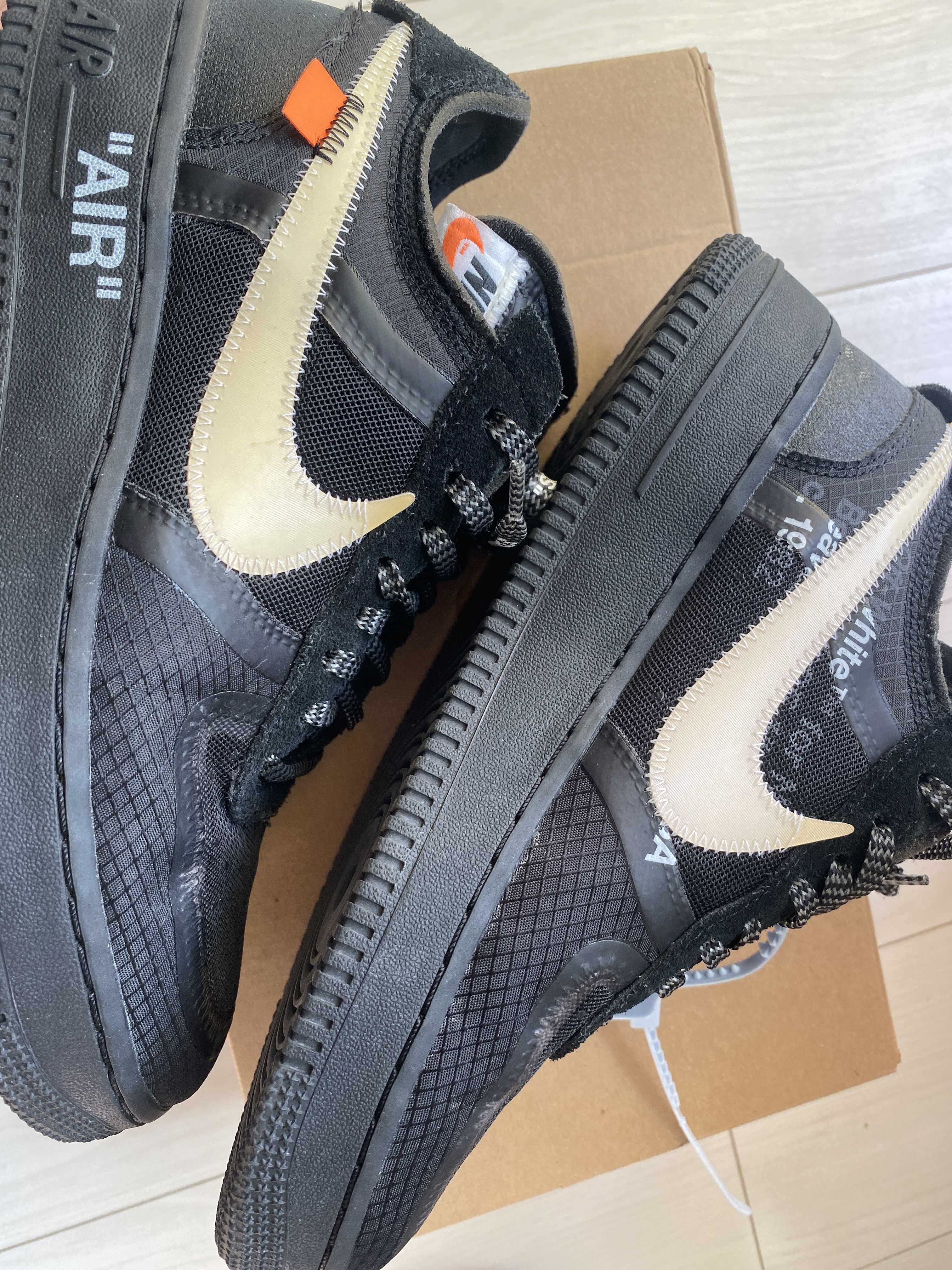 Off-White × Nike Air Force 1 Low "Black"