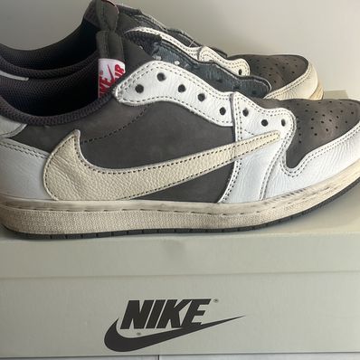 Travis Scott × Nike Air Jordan 1 Low OG SP "Reverse Mocha/Sail and Ridgerock"