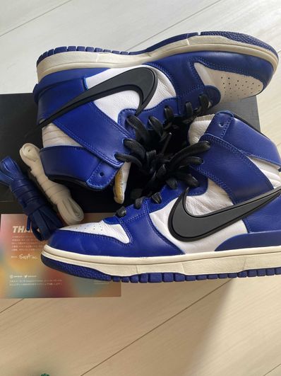 AMBUSH × NIKE DUNK HIGH "DEEP ROYAL"